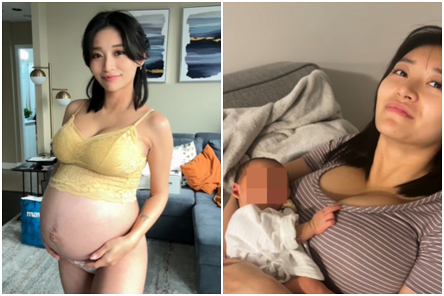 祈錦鈅歷經婚變後重新出發，今（30日）在社群PO孕期紀錄影片，並寫下決定生小孩前的心路歷程。（翻攝自祈錦鈅臉書）