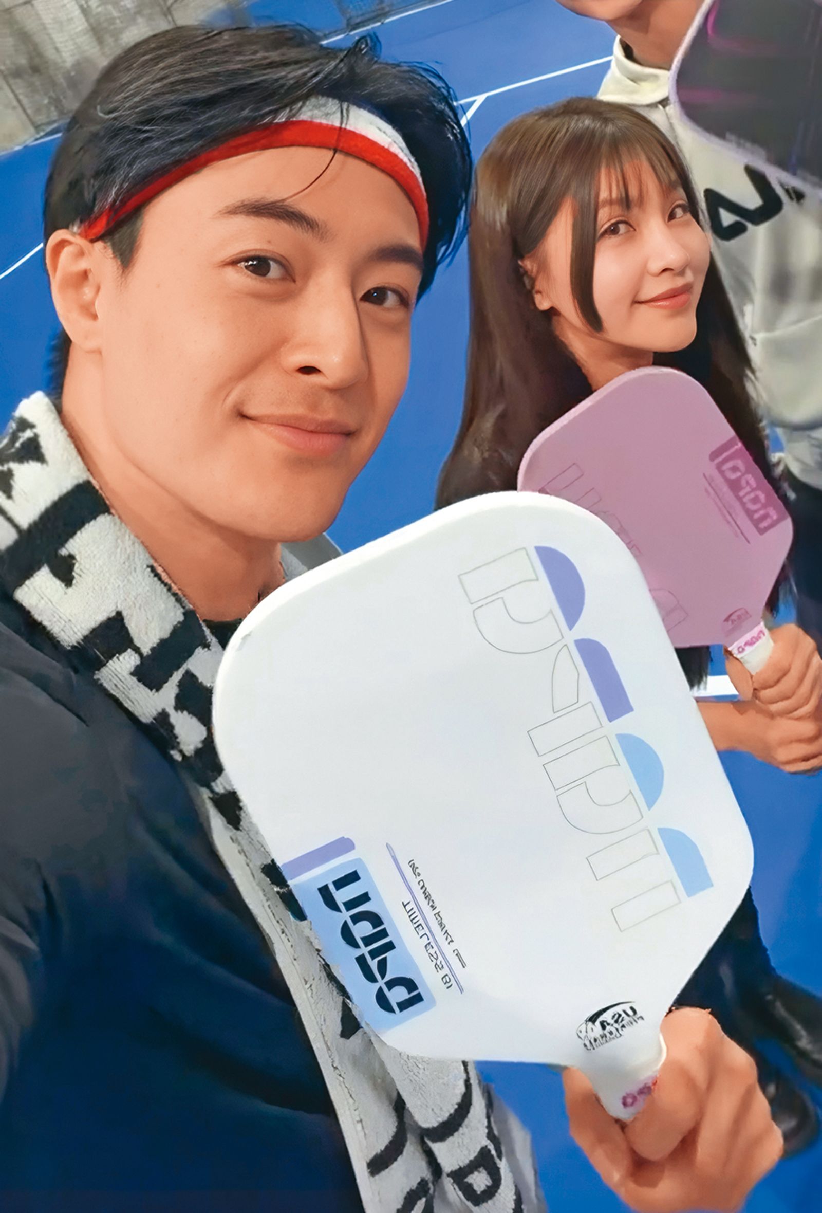 林倪安（右）和朱宇謀（左）分手後撕破臉，如今雙雙提告。（翻攝自林倪安IG）