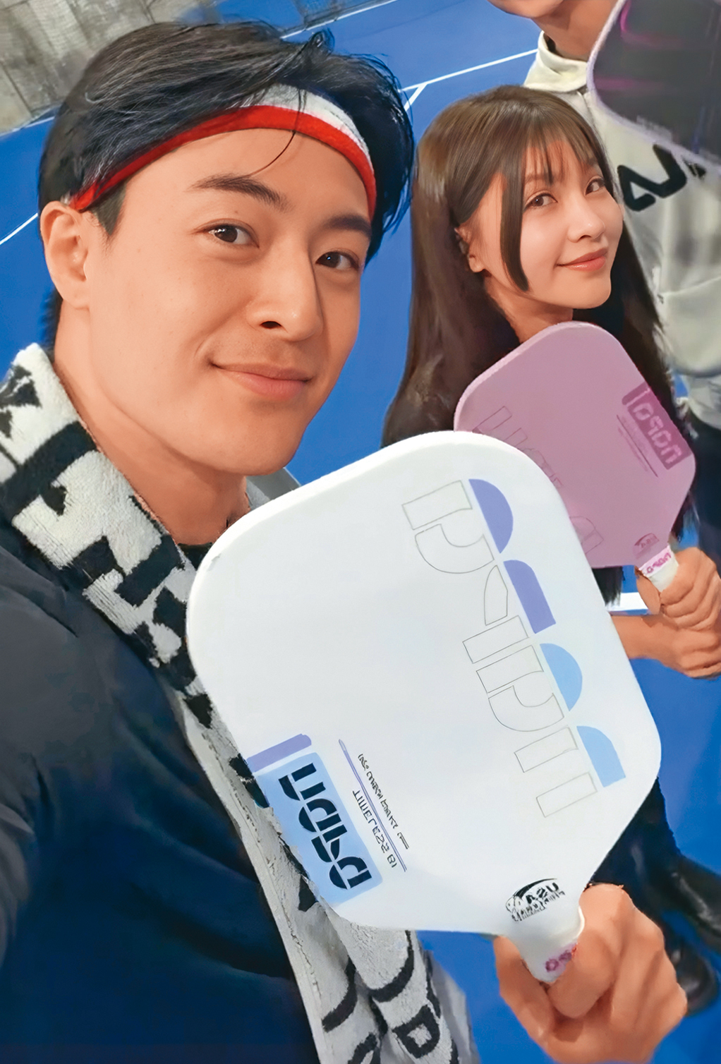 林倪安(右)和朱宇謀(左)分手後撕破臉,如今雙雙提告。(翻攝自林倪安IG)