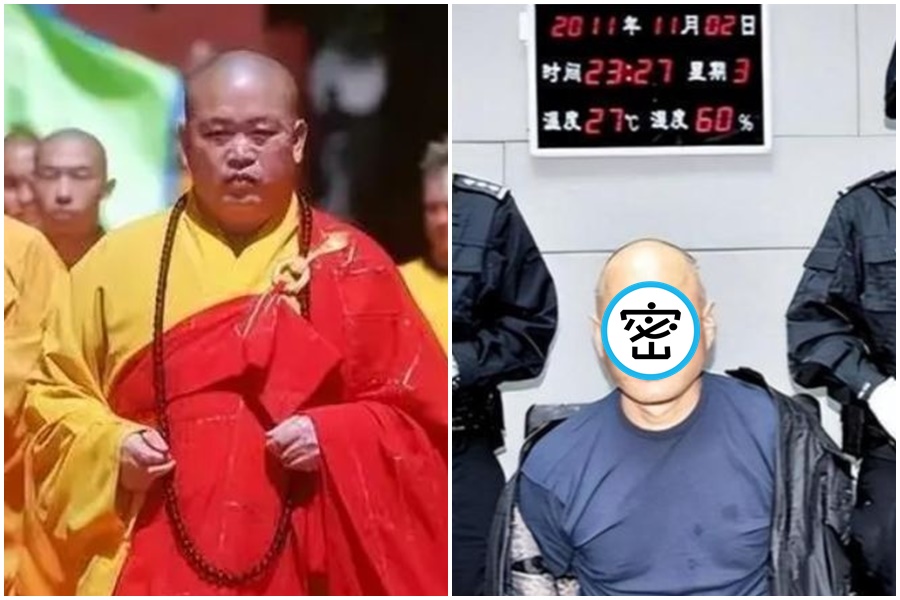 釋永信僅是冰山一角，過去曾有湖南惠遠寺僧人因性侵超過200名女性，遭判死刑。 （翻攝自微博）