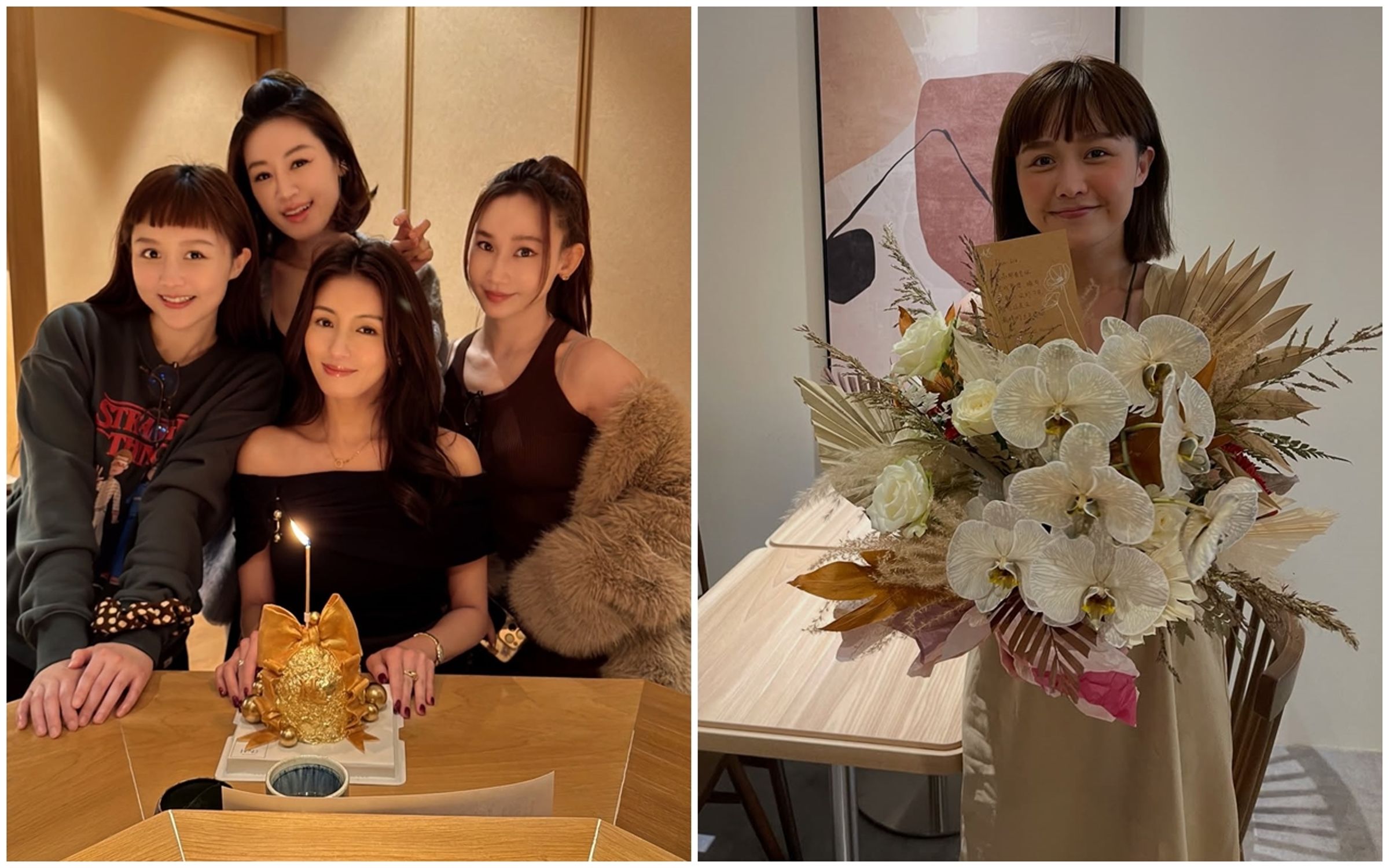 36歲美妝部落客荔枝兒(Liz)離世消息曝光,閨密們這兩天也曬出最後4人合照,為此都難過淚崩。(翻攝自ntsai25 IG)