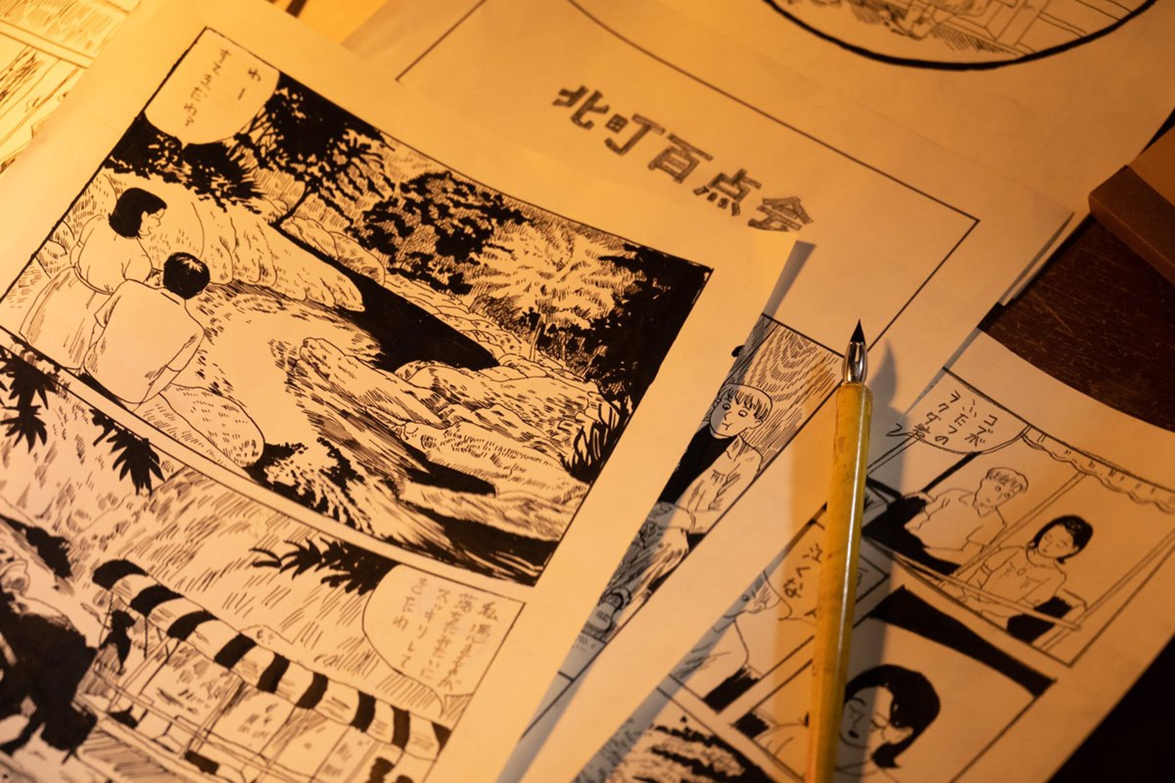 電影《雨中的慾情》改編自日本異色畫家柘植義春的作品，竹中直人本身就是大粉絲。（翻攝雨中的慾情 日本官方X）