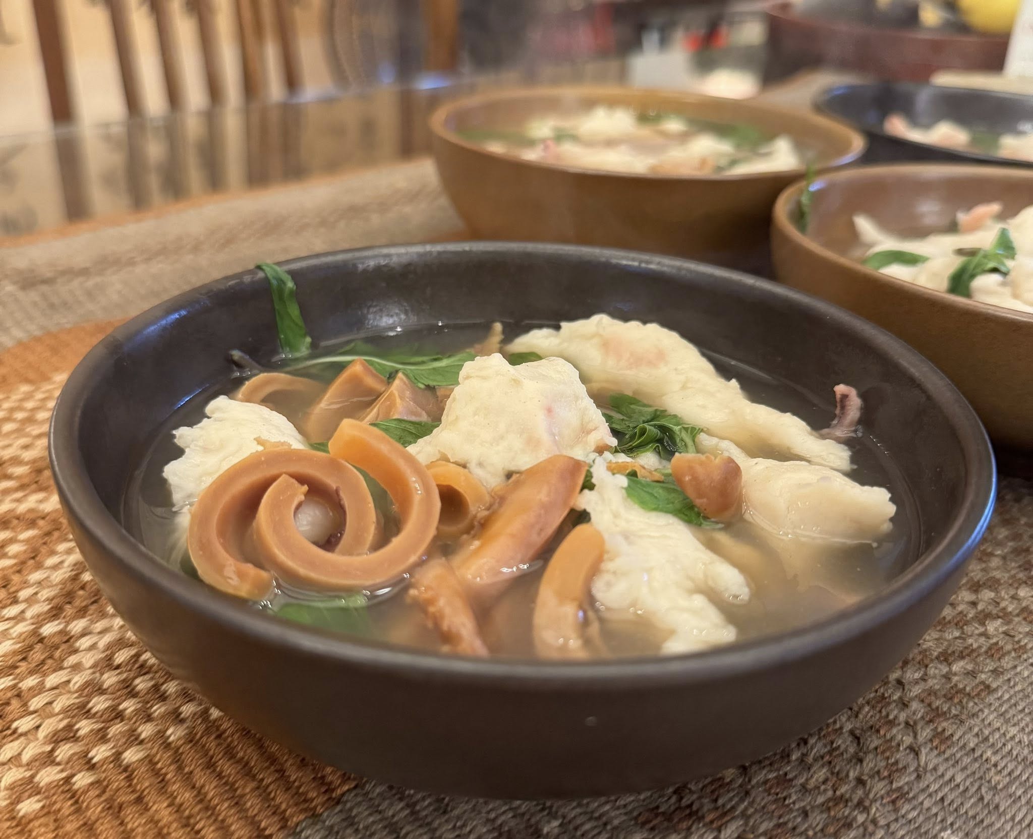 這是綜合魷魚平及兩喜號風味的魷魚羹。