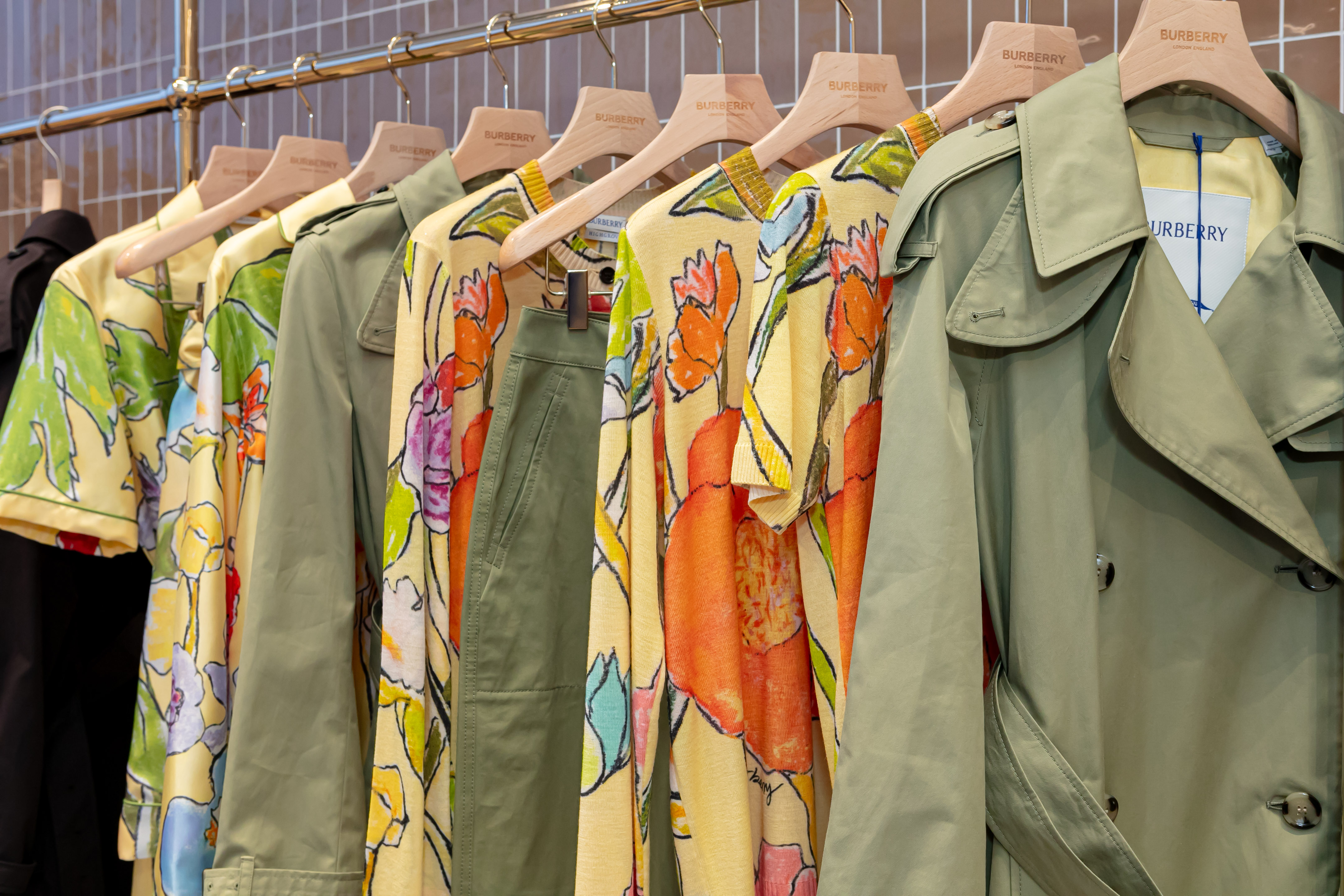 BURBERRY x Highgrove系列店上商品。(BURBERRY提供)