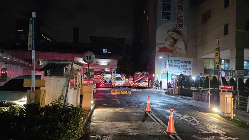 新店耕莘醫院工安意外! 71歲工人不慎墜入水塔送醫不治