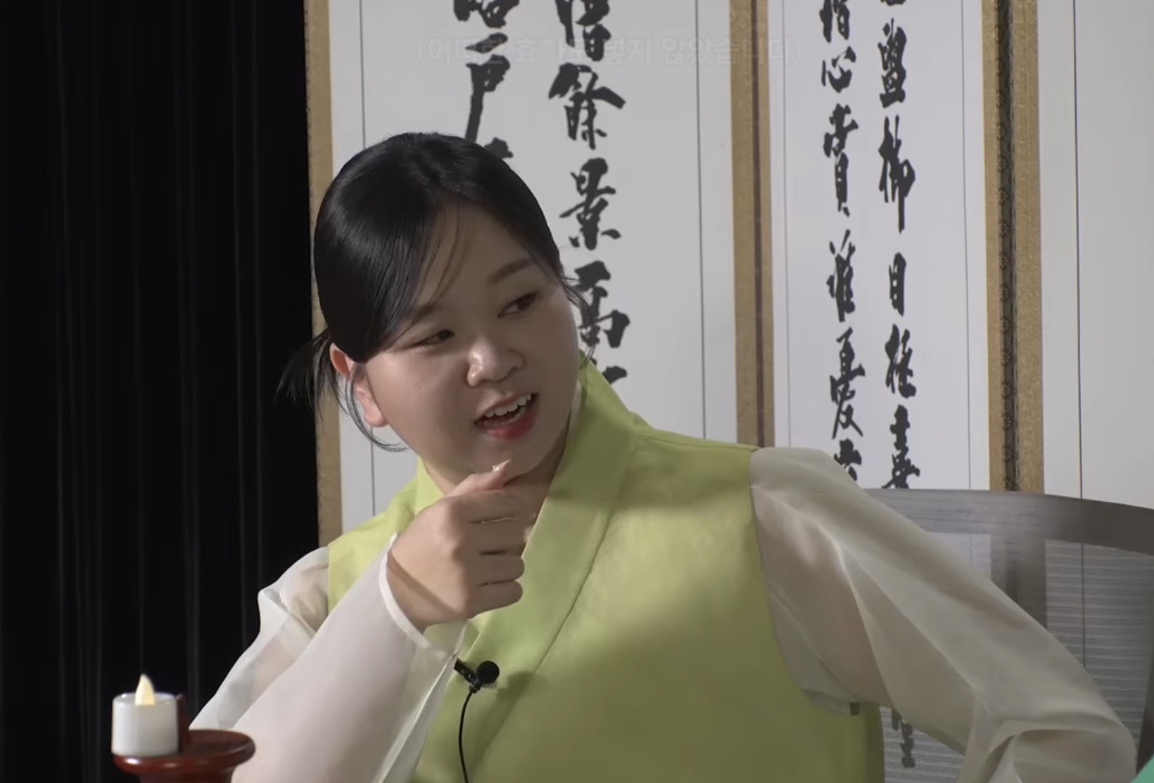 李素彬上YT節目談從小就是有名巫師帶來的苦惱。（翻攝MMTG YT）