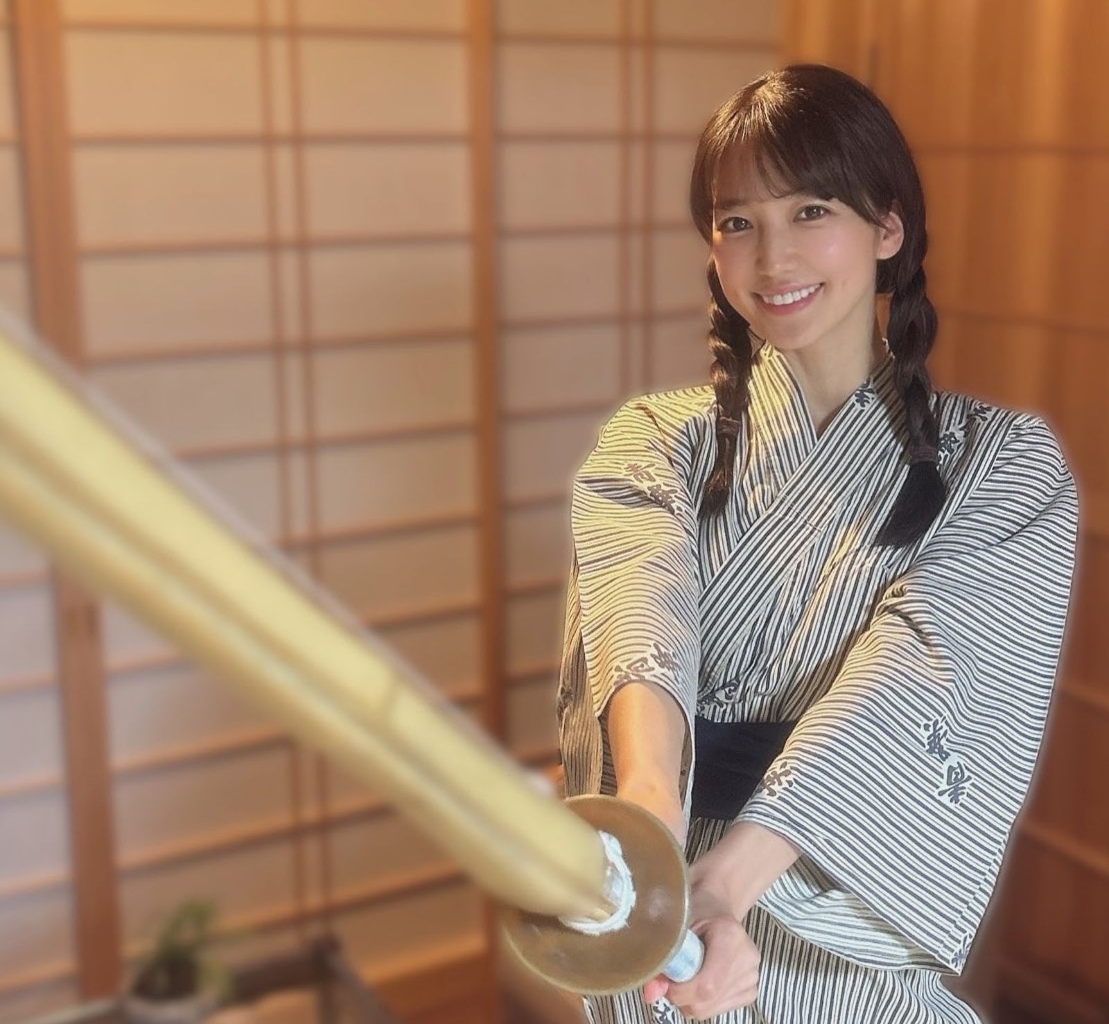 日本最可愛劍道少女佐藤明里。（翻攝自X@satoakarii）