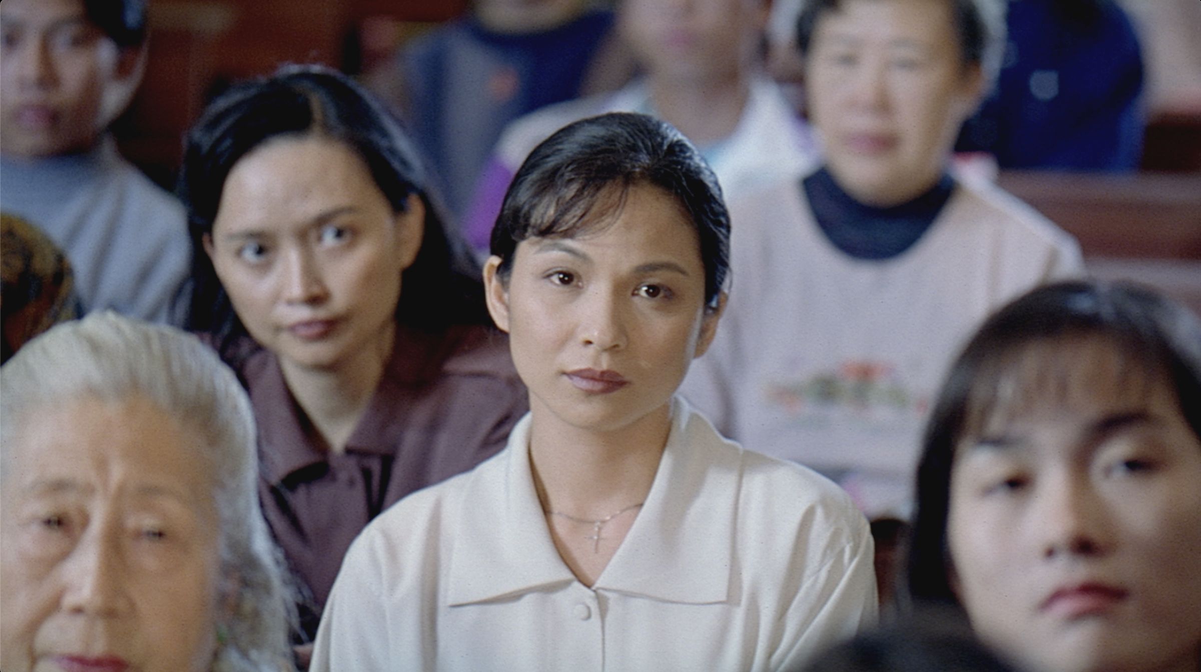 李安導演的《飲食男女》呈現台灣美食，楊貴媚（右二）是主要演員之一。 （國家影視聽中心提供）