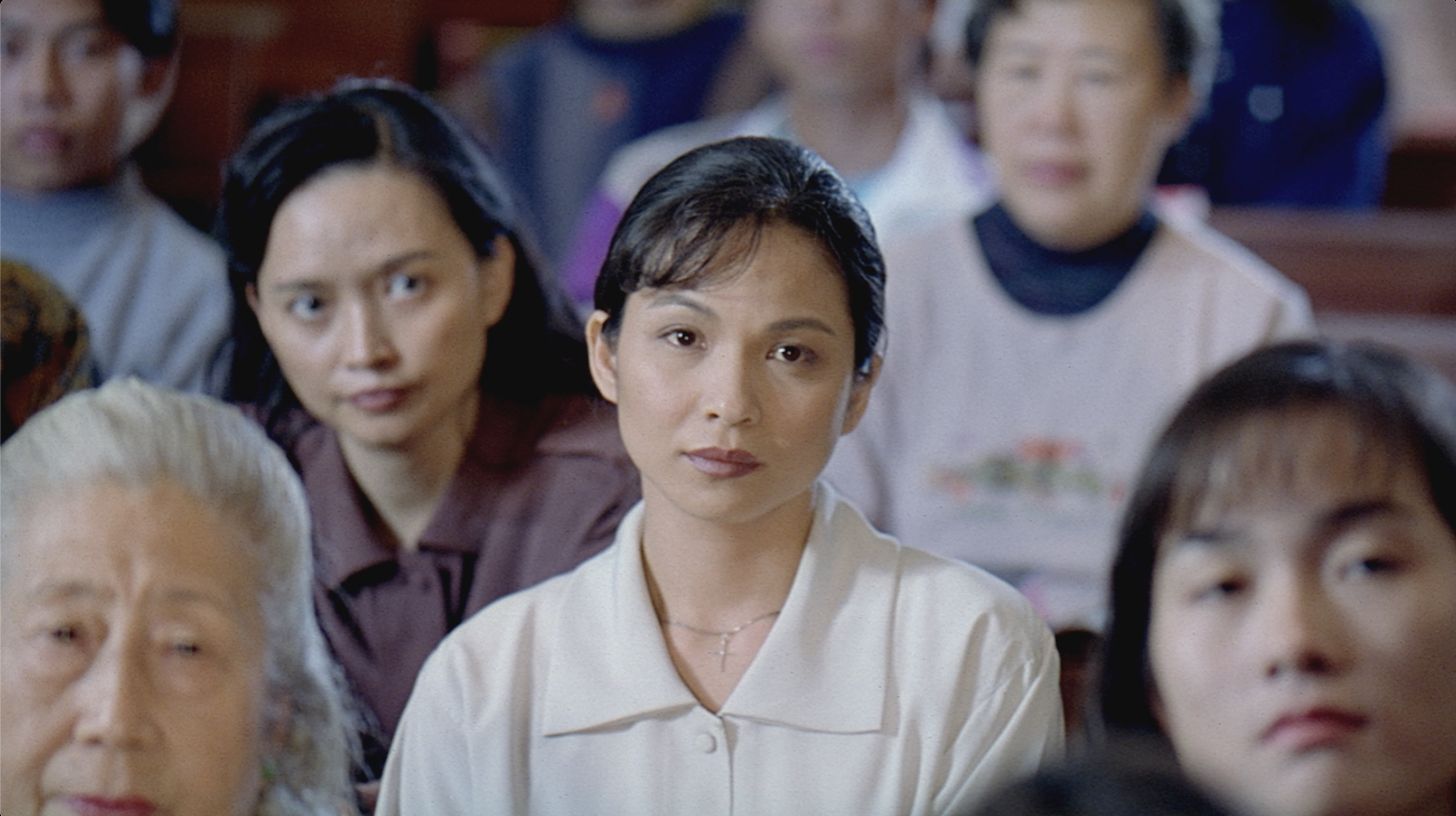 李安導演的《飲食男女》呈現台灣美食，楊貴媚（右二）是主要演員之一。 （國家影視聽中心提供）