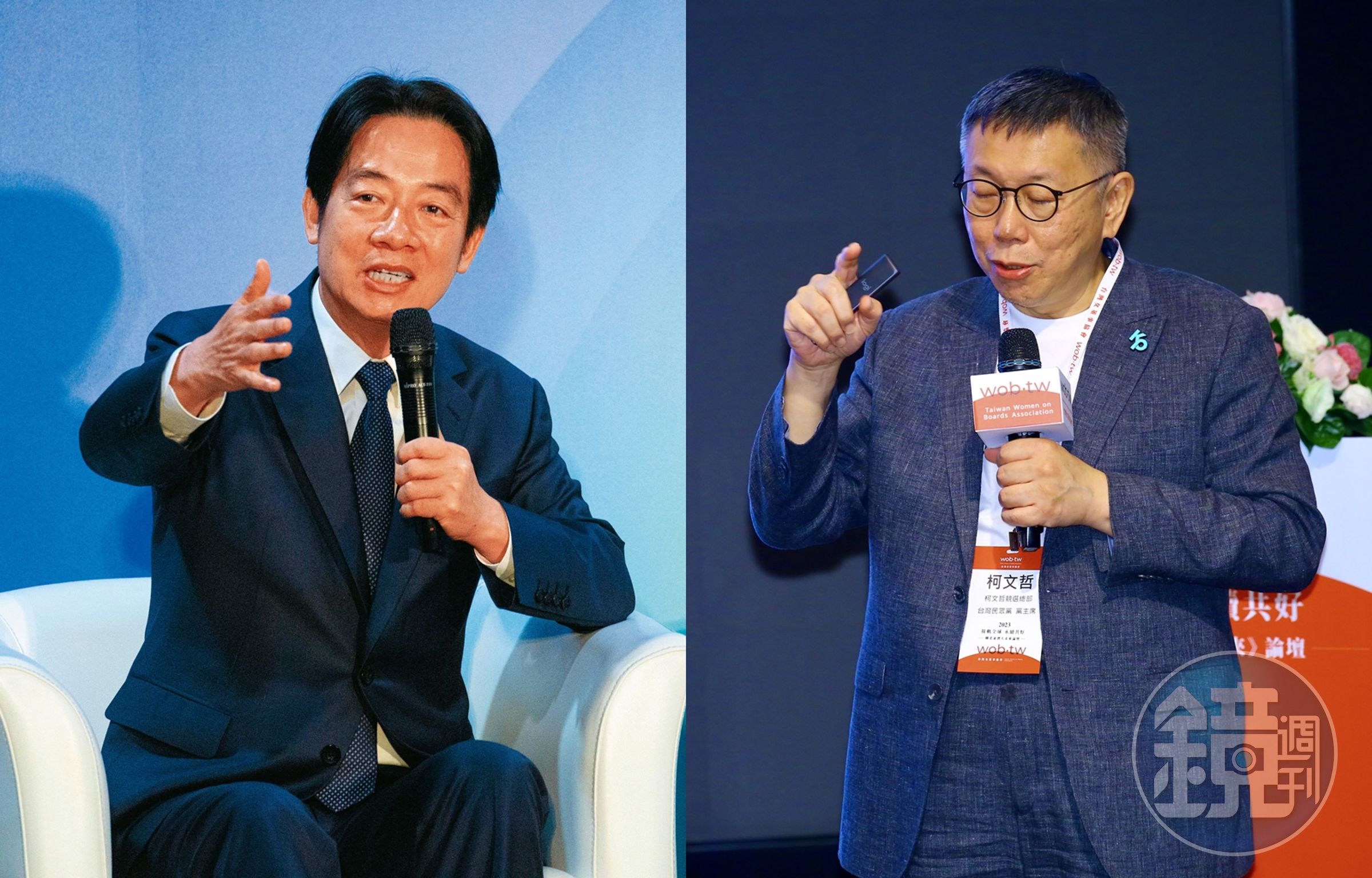 柯文哲今笑說,板凳坐三分之一這件事,人家只是在開玩笑,賴清德就這麼在意?(本刊資料照)