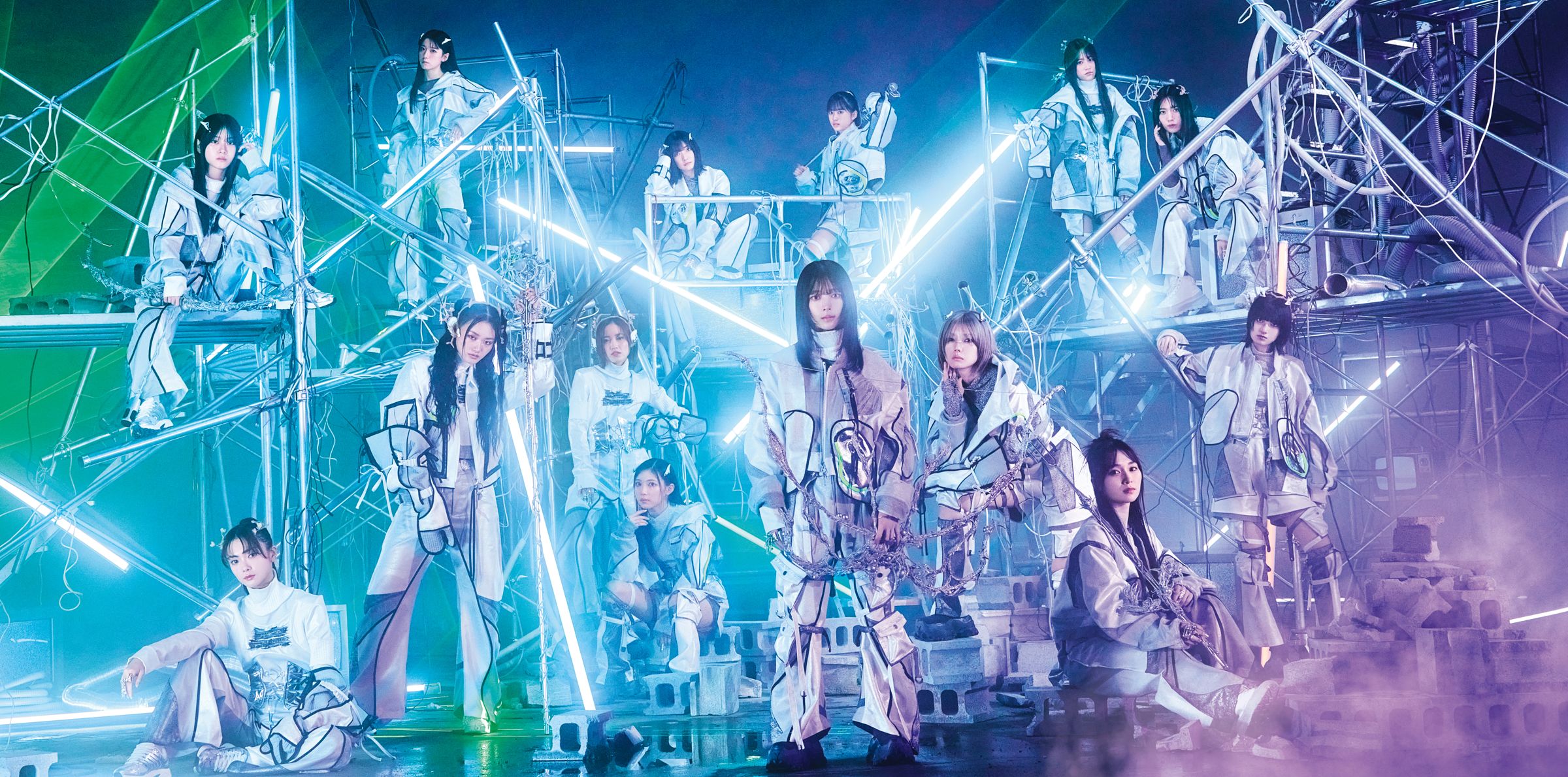 櫻坂46首次登台參與「CENTRAL MUSIC & ENTERTAINMENT FESTIVAL 2025」,黺絲要暴動了。(好玩專賣店提供)