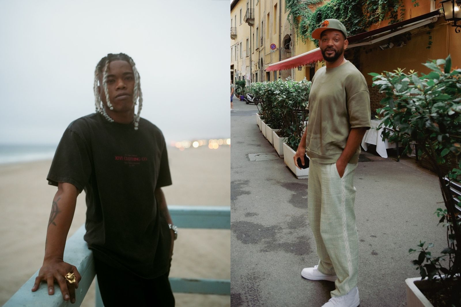 威爾史密斯（右）被小提琴手布萊恩金約瑟夫提告性騷。 翻攝IG＠willsmith、briankingjoseph