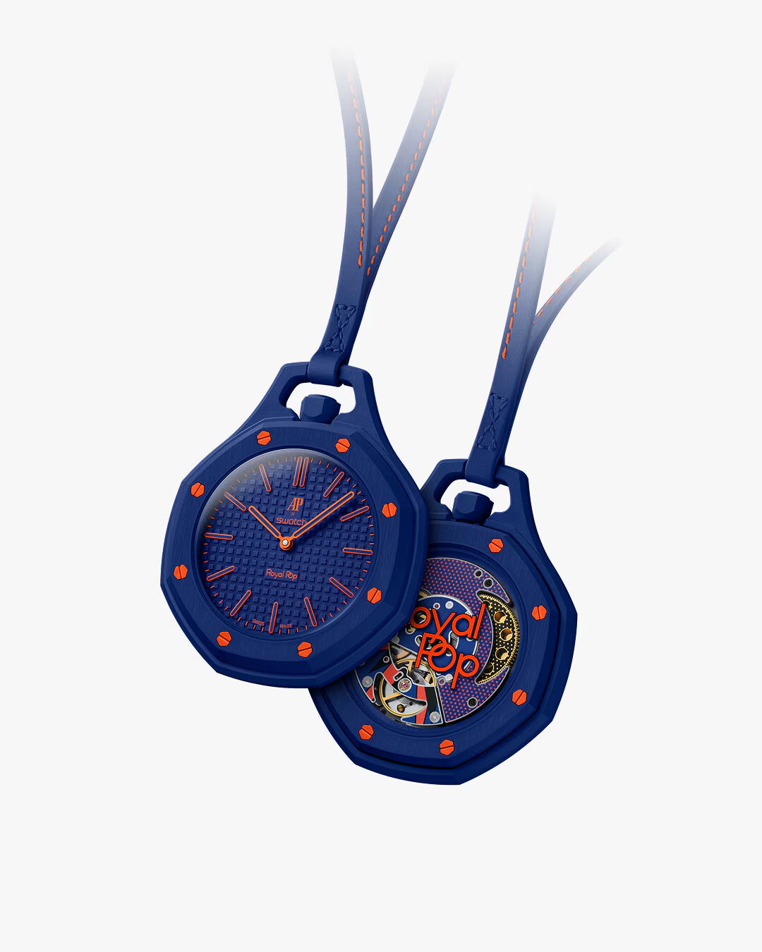 SWATCH Roayl Pop系列懷錶。