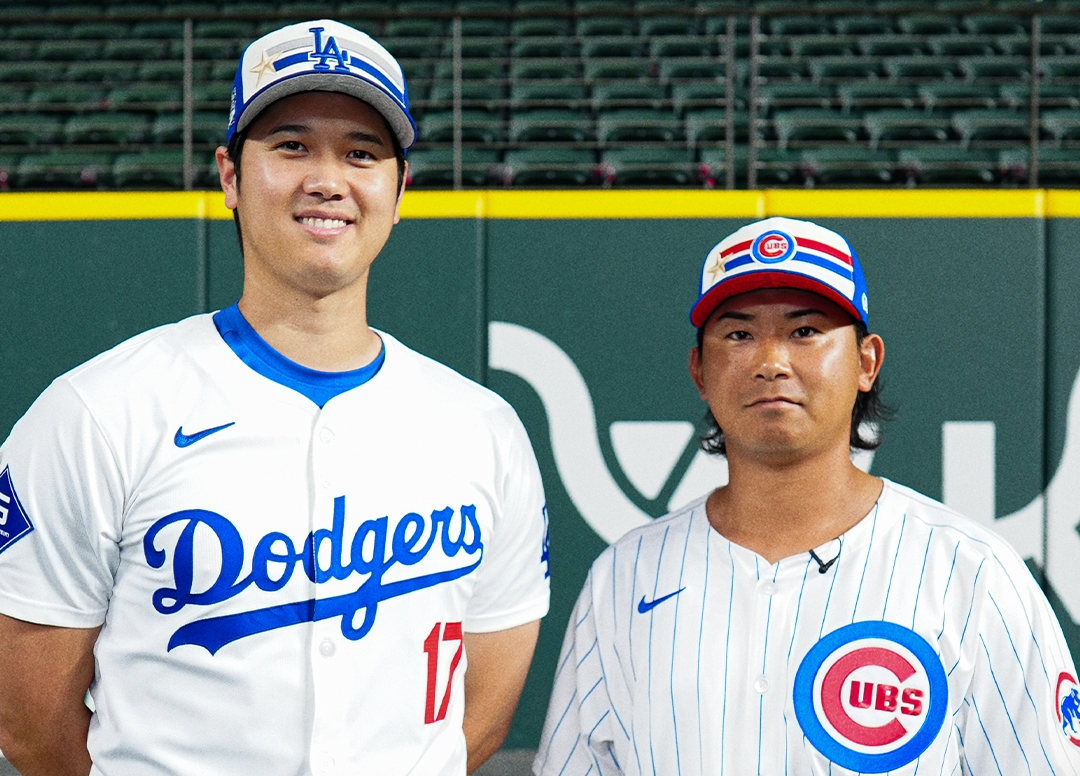 芝加哥小熊今天宣布將由日籍投手今永昇太出戰海外開幕賽，對決道奇打者大谷翔平。（翻攝X@MLB）