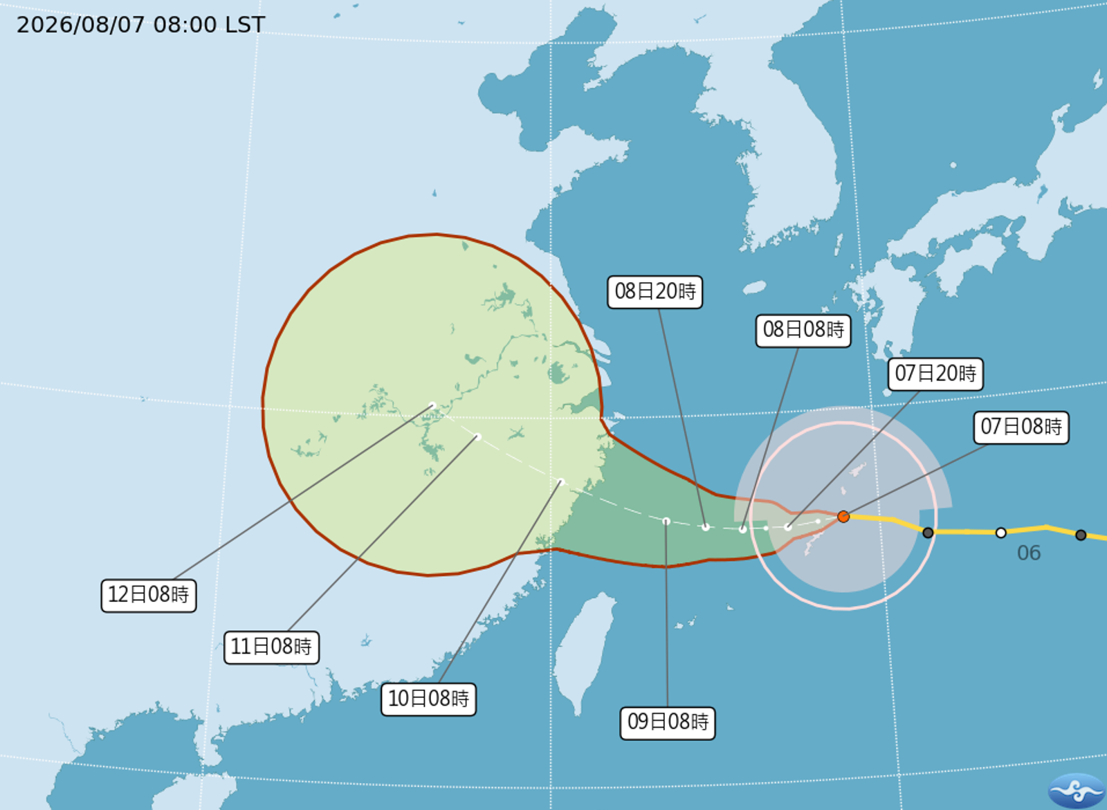 白海豚進逼!氣象署最快「下午2點半發海警」 週末北部防豪雨
