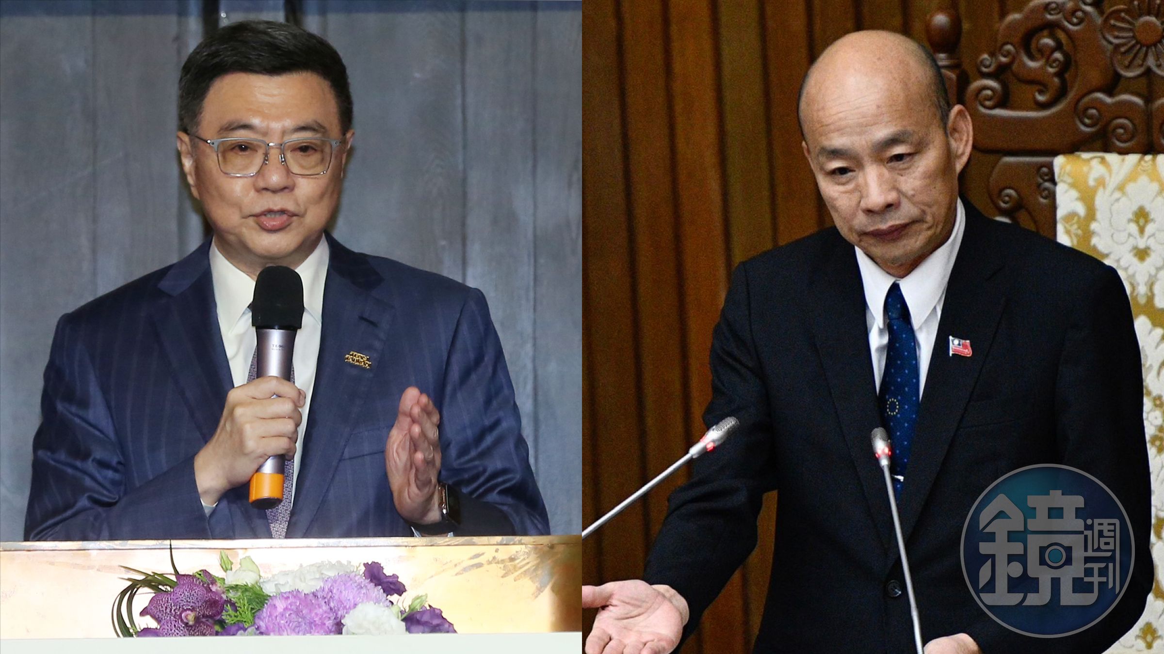 行政院長卓榮泰今(27日)上午趁著總質詢開始前,與立法院長韓國瑜展開咖啡會。(本刊資料照)