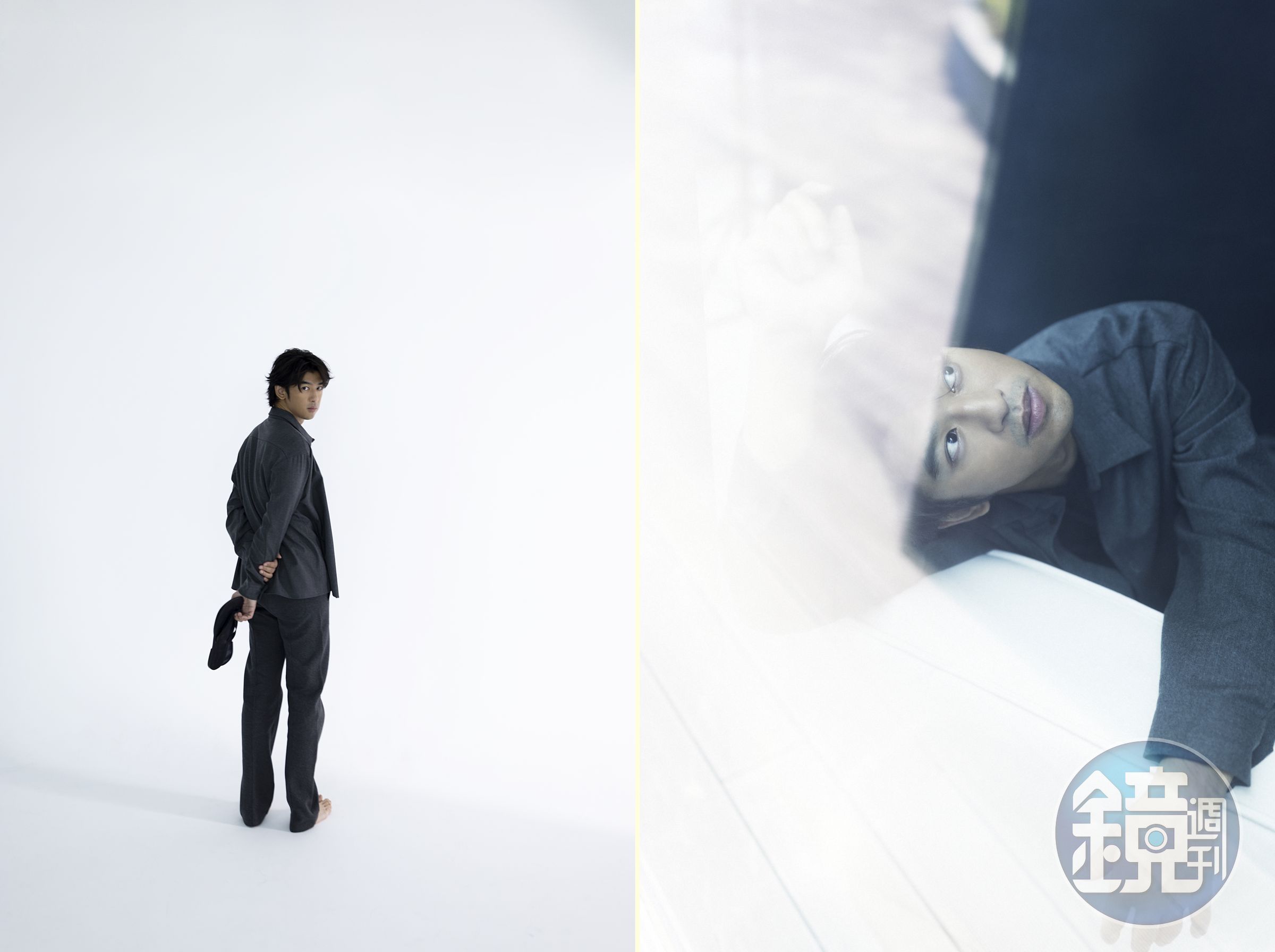 從演出喜劇而看到什麼?陳柏霖因此反思,人的存在是為了什麼,甚至被關心到了。這是一種關於演員的自由思緒。