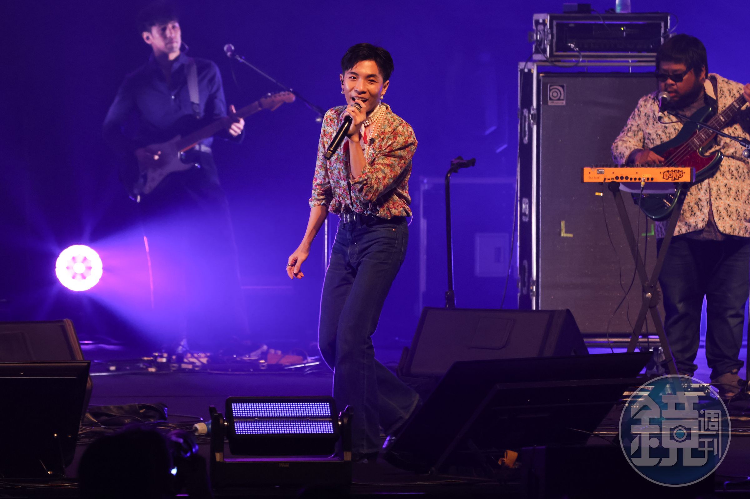 泰國樂團Polycat一連帶來8首歌曲,有歌迷從泰國追來台北看他們表演。