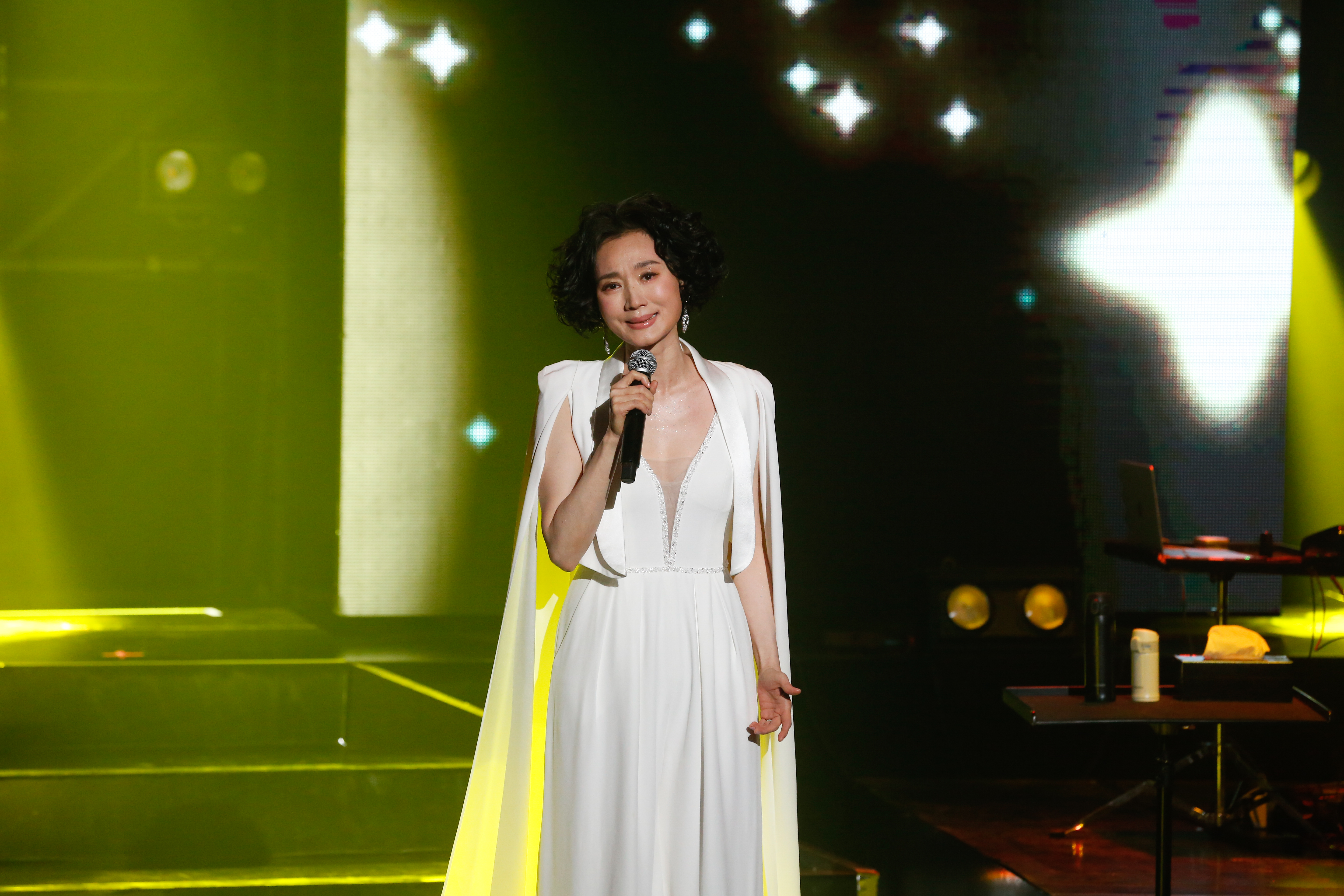 被外界譽為「美聲歌后」的坣娜，唱紅《奢求》《自由》等代表作。（本刊資料照）