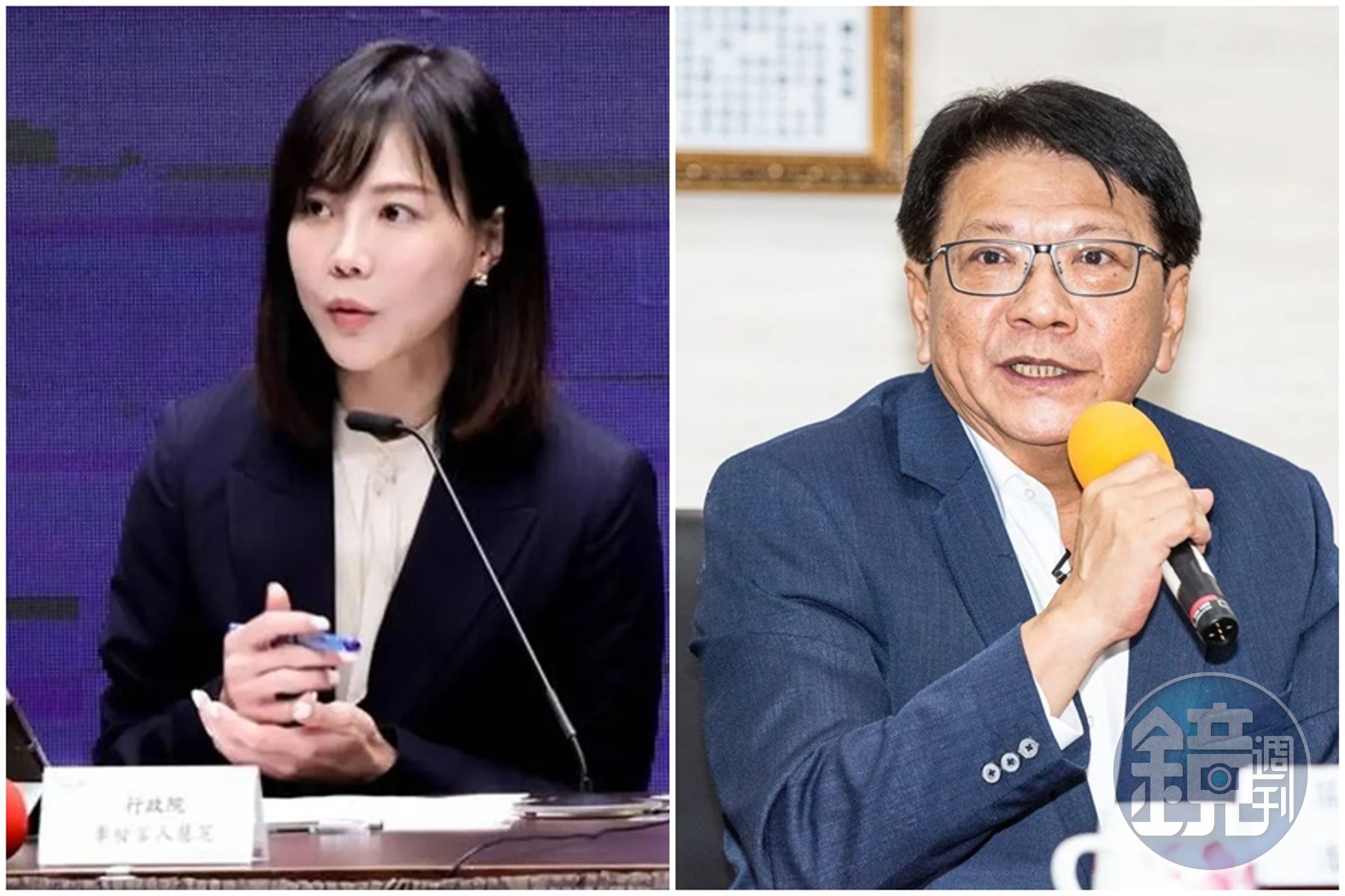 行政院發言人李慧芝、總統府祕書長潘孟安回應大罷免大失敗。（行政院提供／本刊資料照）