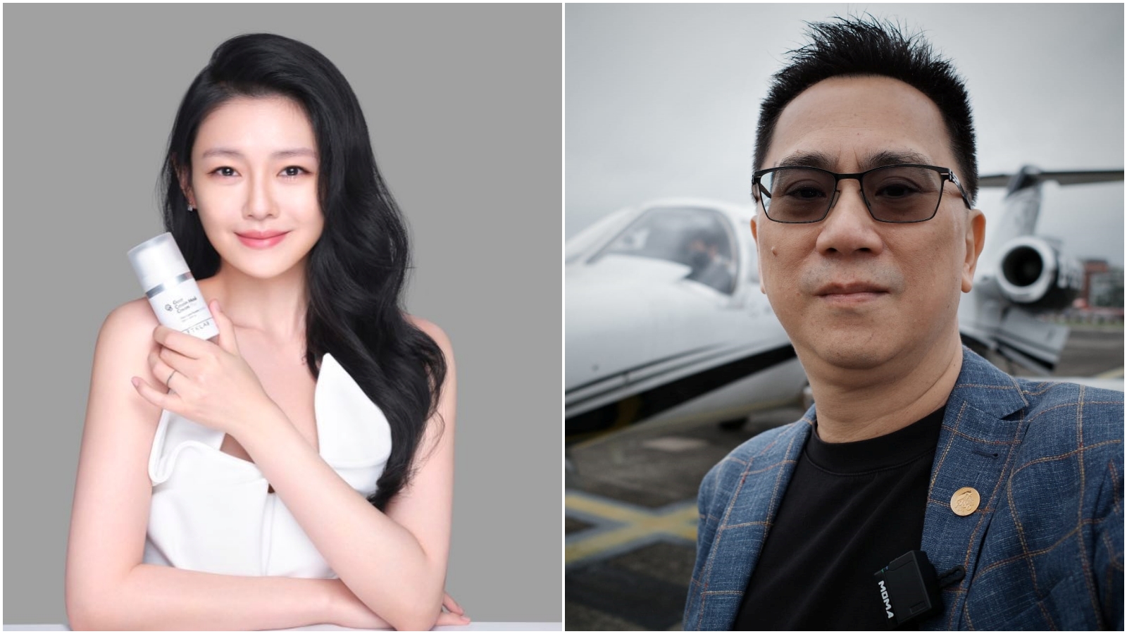 大S因流感猝逝，486先生發文許願她和小S務必投胎到中國挨轟。（翻攝2人臉書）