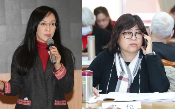 民進黨選對會今拍板，立委王美惠（右，本刊資料照）參選嘉義市長、立委陳瑩（左，翻攝自陳瑩臉書）參選台東縣長
