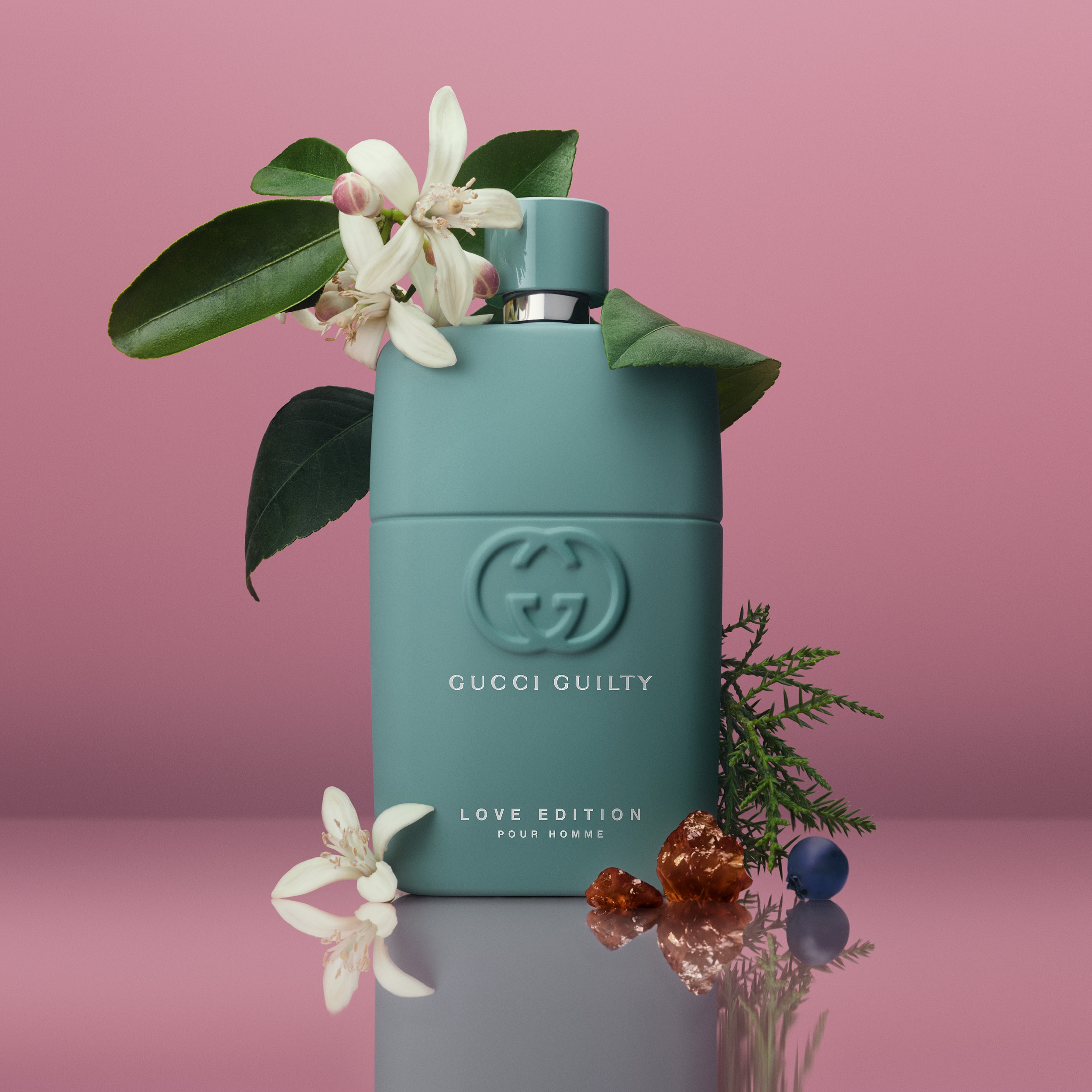GUCCI罪愛蜜戀限量版男香，50ML／NT$3,800、90ML／NT$5,200。（盧亞提供）