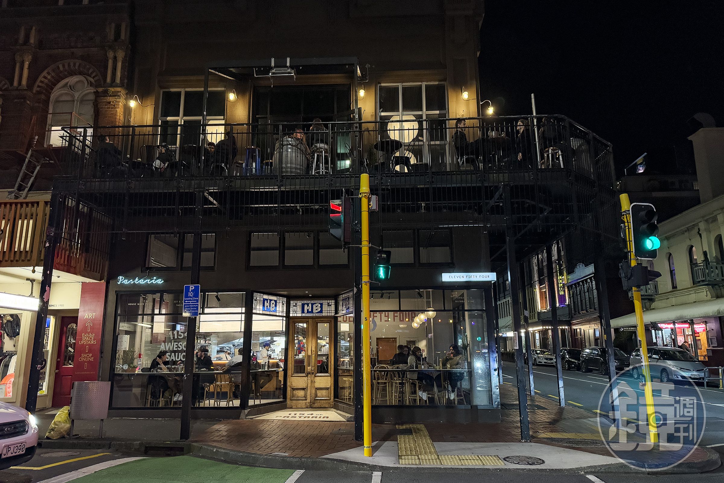 座落威靈頓古巴街的1154 Pastaria,前身為1920年代Hallenstein Brothers服裝工廠,老建築經改造後,成為手工義大利麵餐廳。