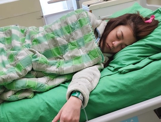 葉欣眉透露直腸長腫瘤。（翻攝葉欣眉臉書）