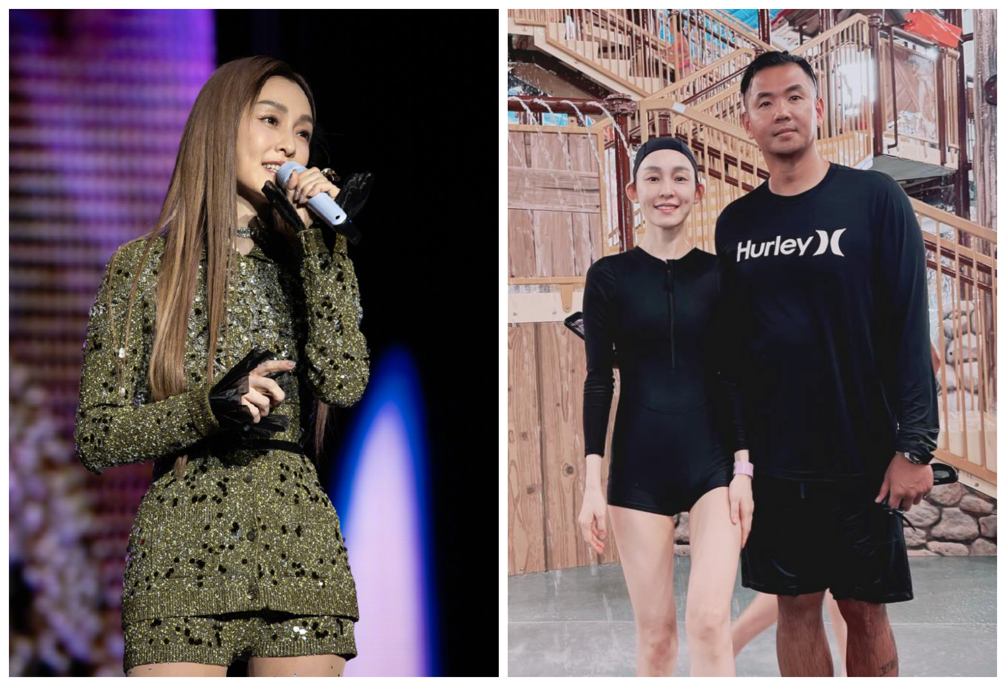 范瑋琪日前在上海開唱，丈夫陳建州表示感動。（翻攝范瑋琪微博、IG）