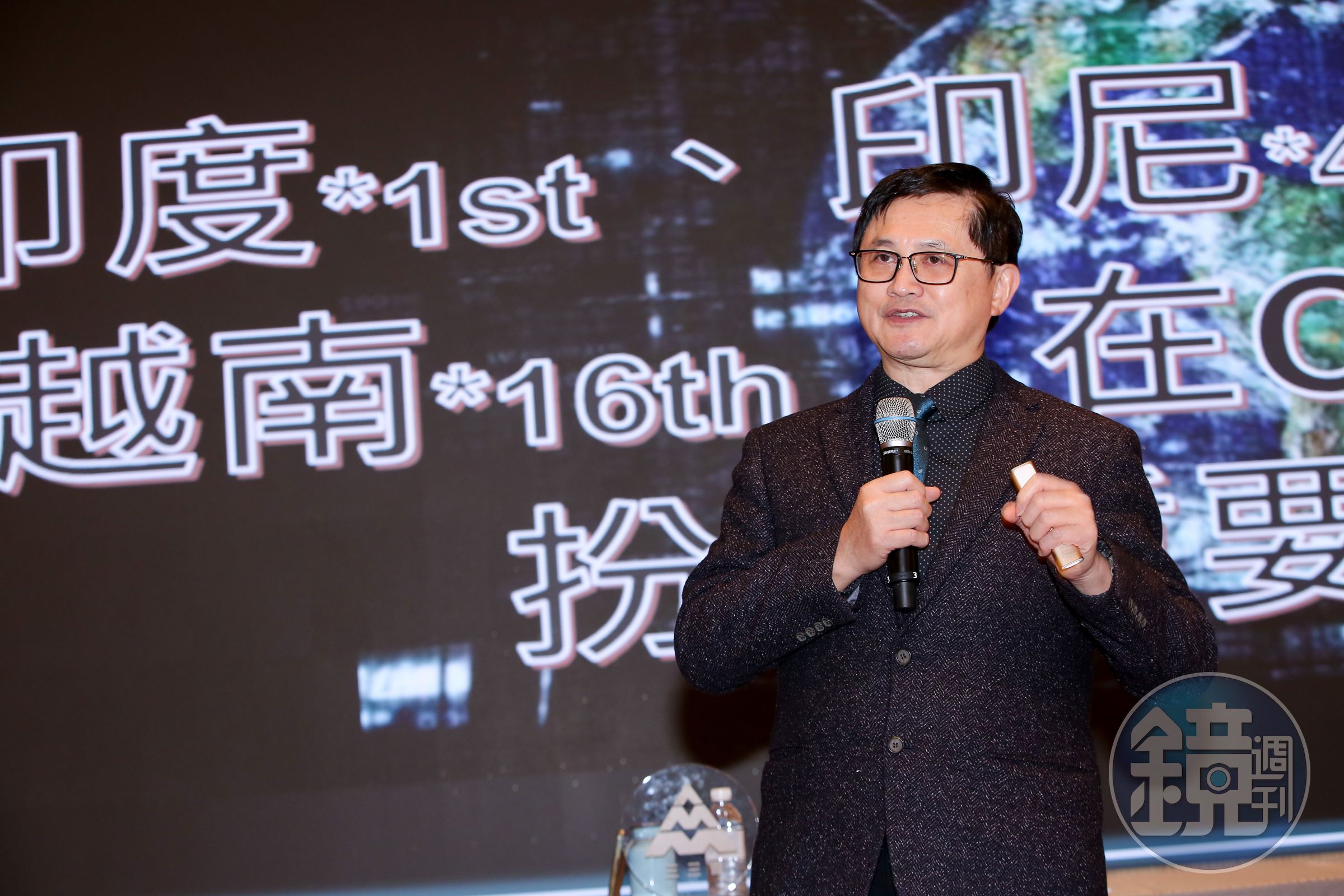 和碩董事長童子賢十分關心台灣減碳與能源議題。
