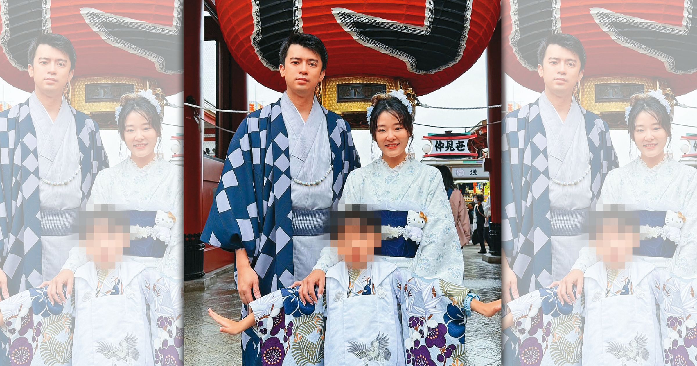 阿翔（左）和林匯喬（右）結婚6年，經常帶著兒子出國旅遊。（翻攝自林匯喬IG）