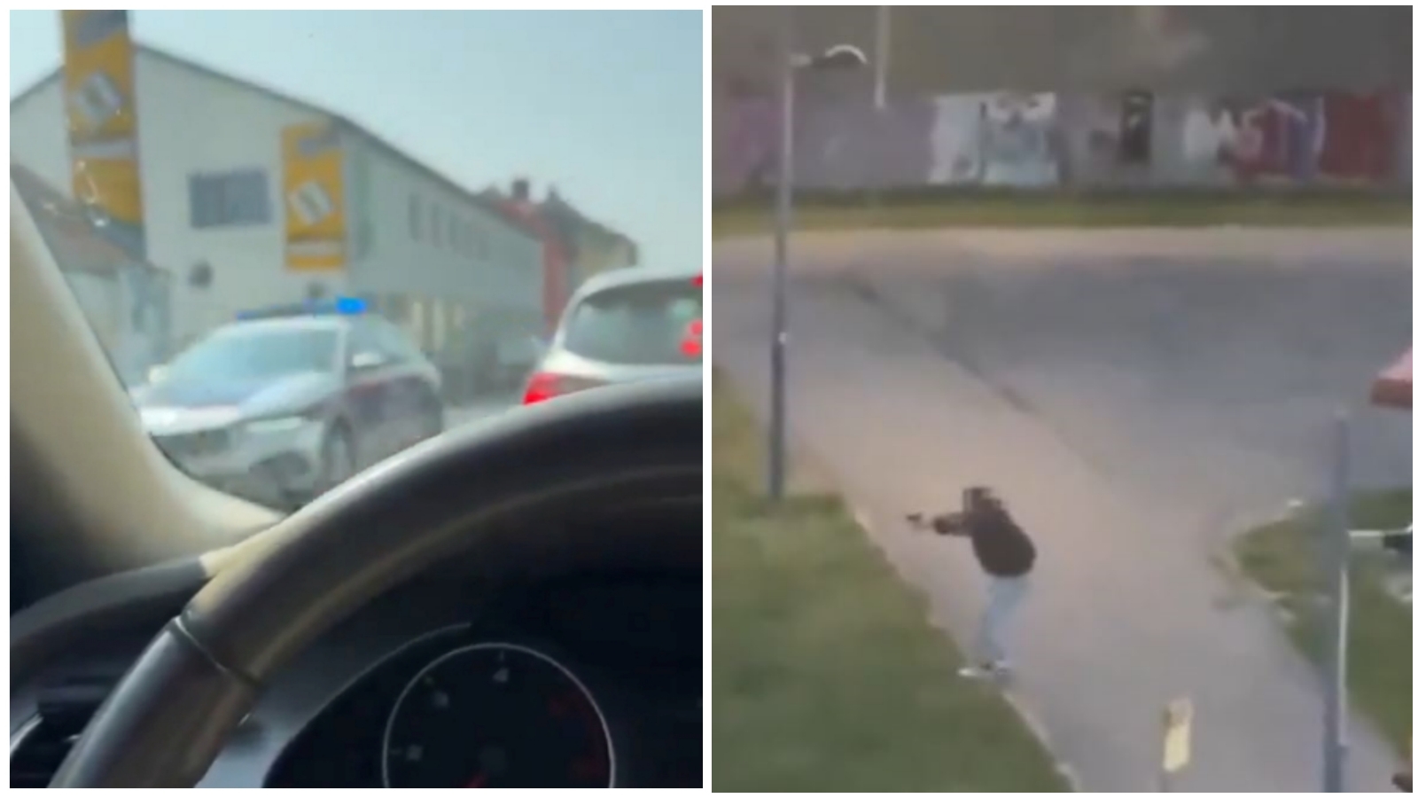 21歲槍手（右）闖入母校血洗，造成10死12傷並自轟身亡。（翻攝X）