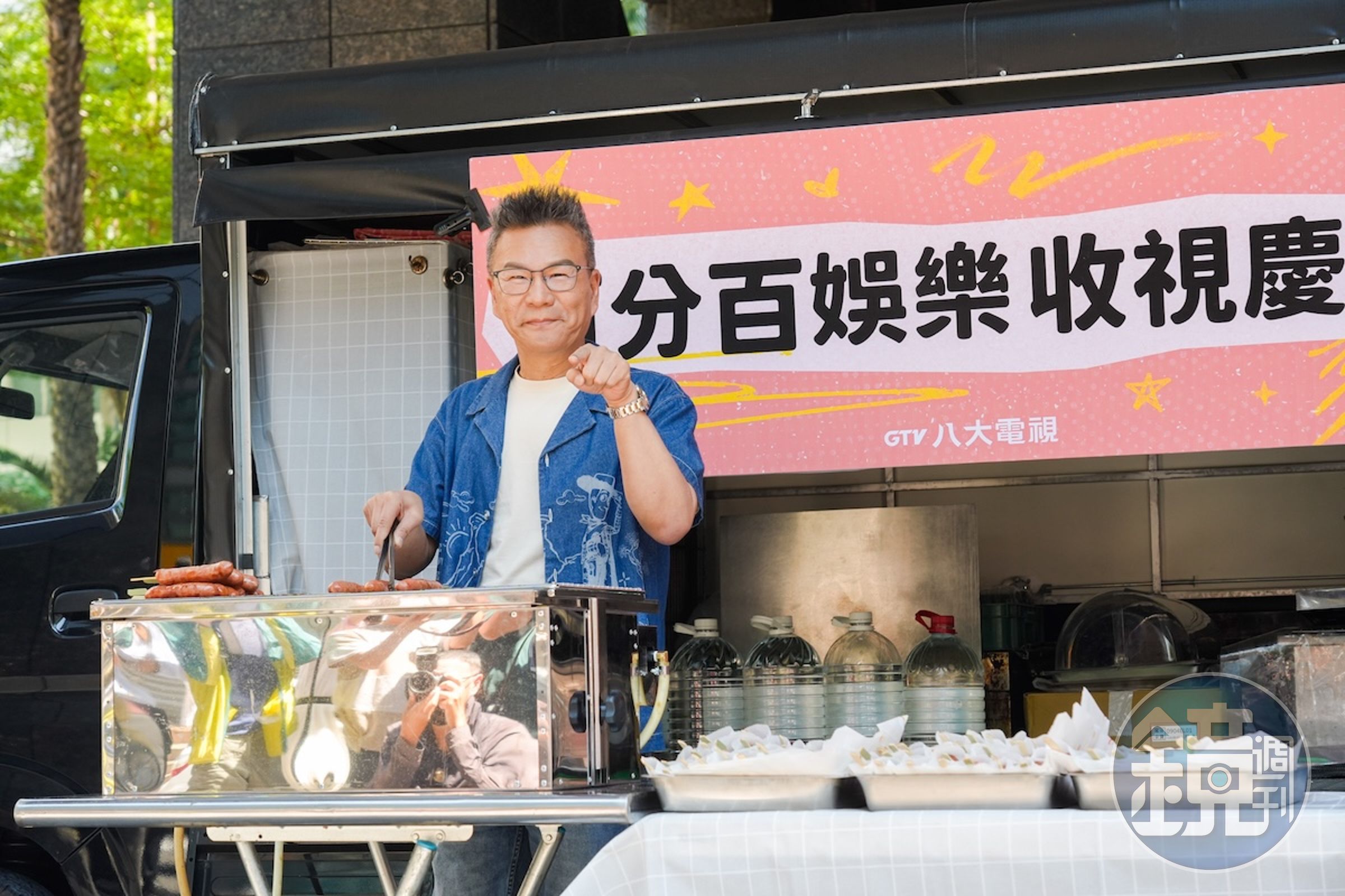 沈玉琳節目《百分百娛樂》慶功。（圖／記者林弘斌攝）
