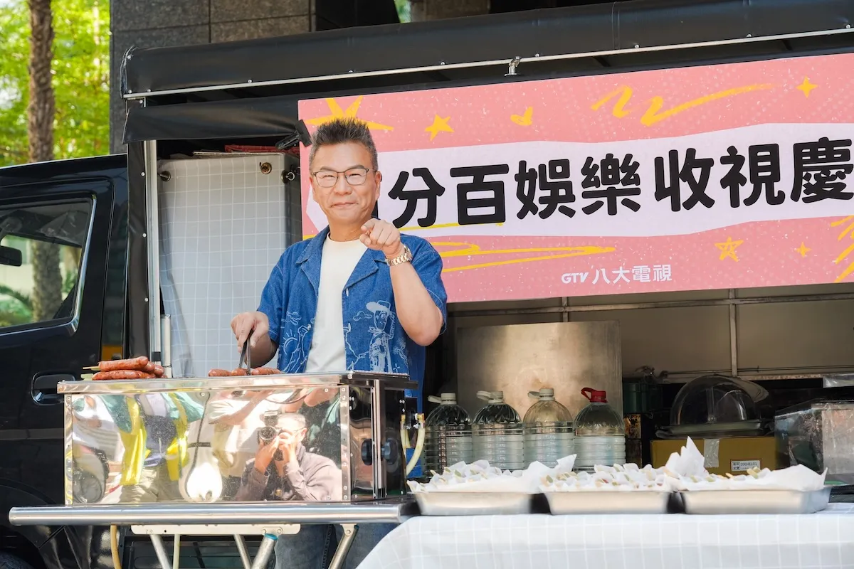 沈玉琳節目《百分百娛樂》慶功。（圖／記者林弘斌攝）