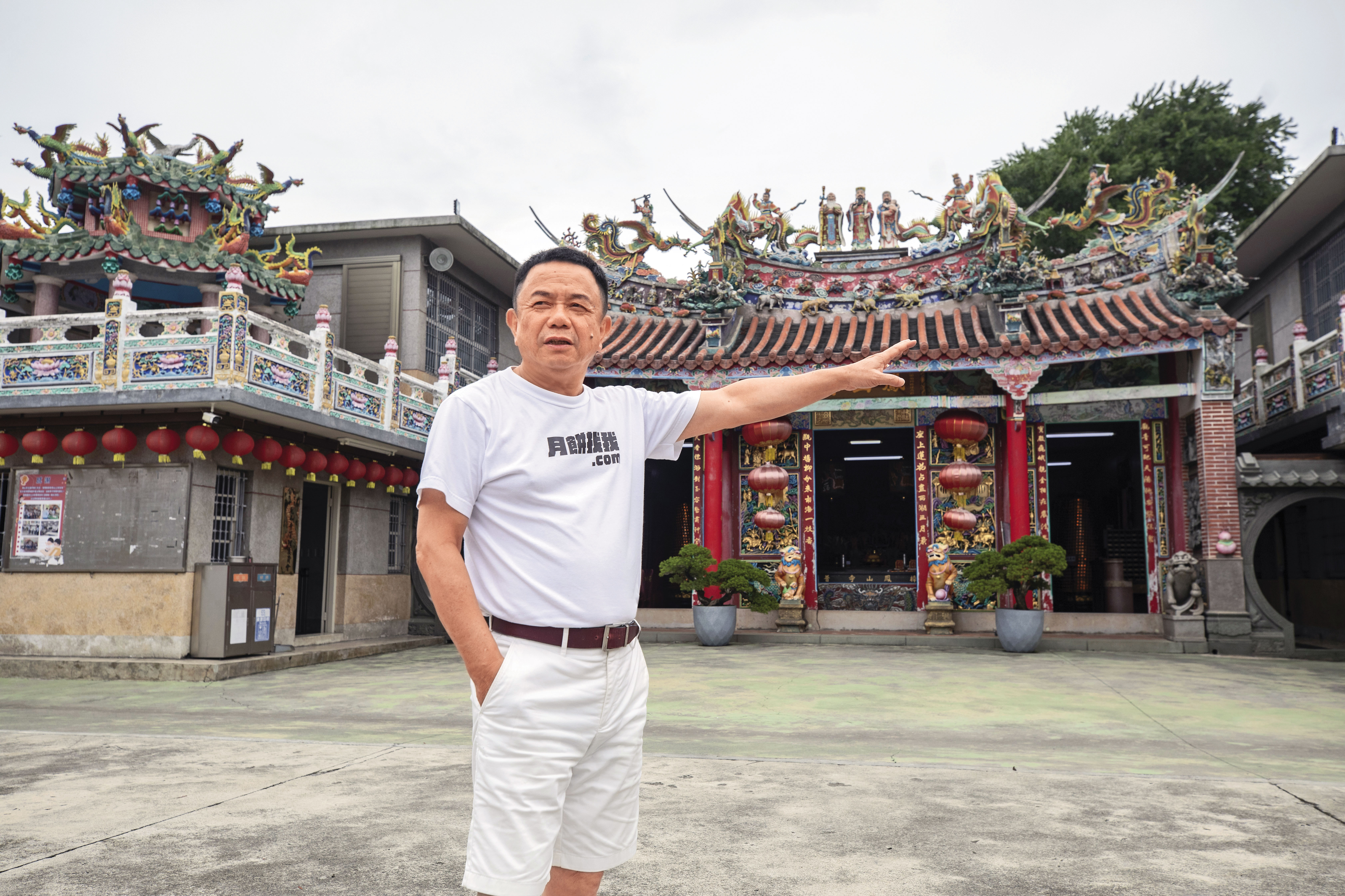 從科技人變身3百年鳳山寺主委，許銘仁要結合信仰、文化，打造全齡友善的地方生活中心。