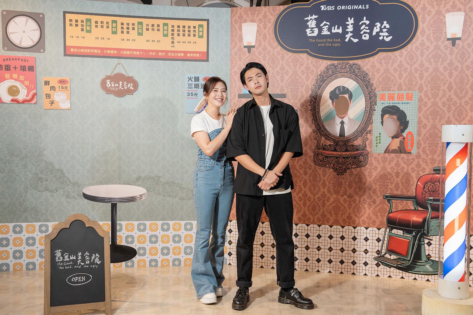 連晨翔的角色原本由章廣辰出演,意外和劉品言修成正果。(TVBS提供)