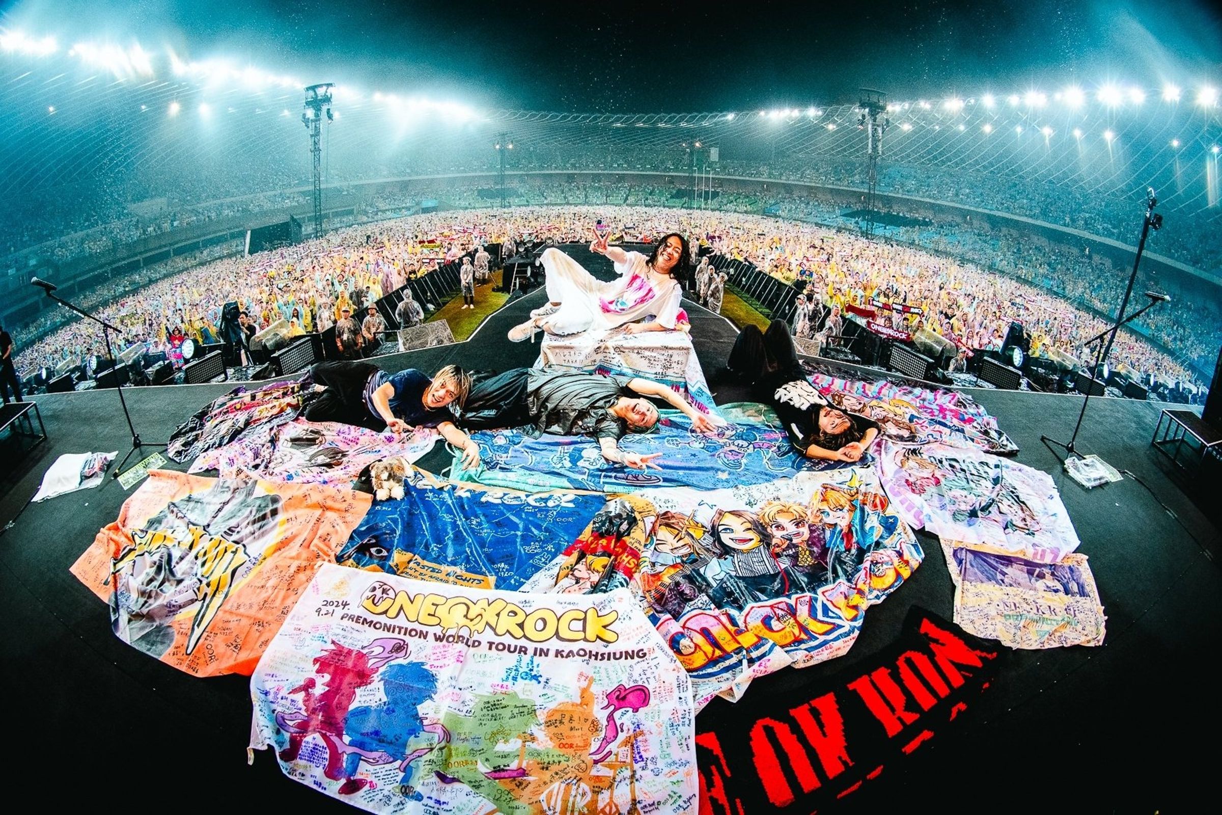One Ok Rock在台擁有許多忠實粉絲,每次台灣開唱都秒殺。(翻攝One Ok Rock X)