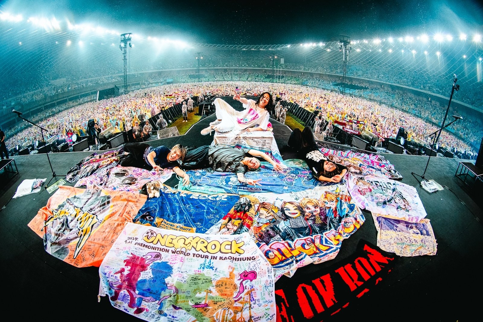 One Ok Rock在台擁有許多忠實粉絲，每次台灣開唱都秒殺。(翻攝One Ok Rock X）