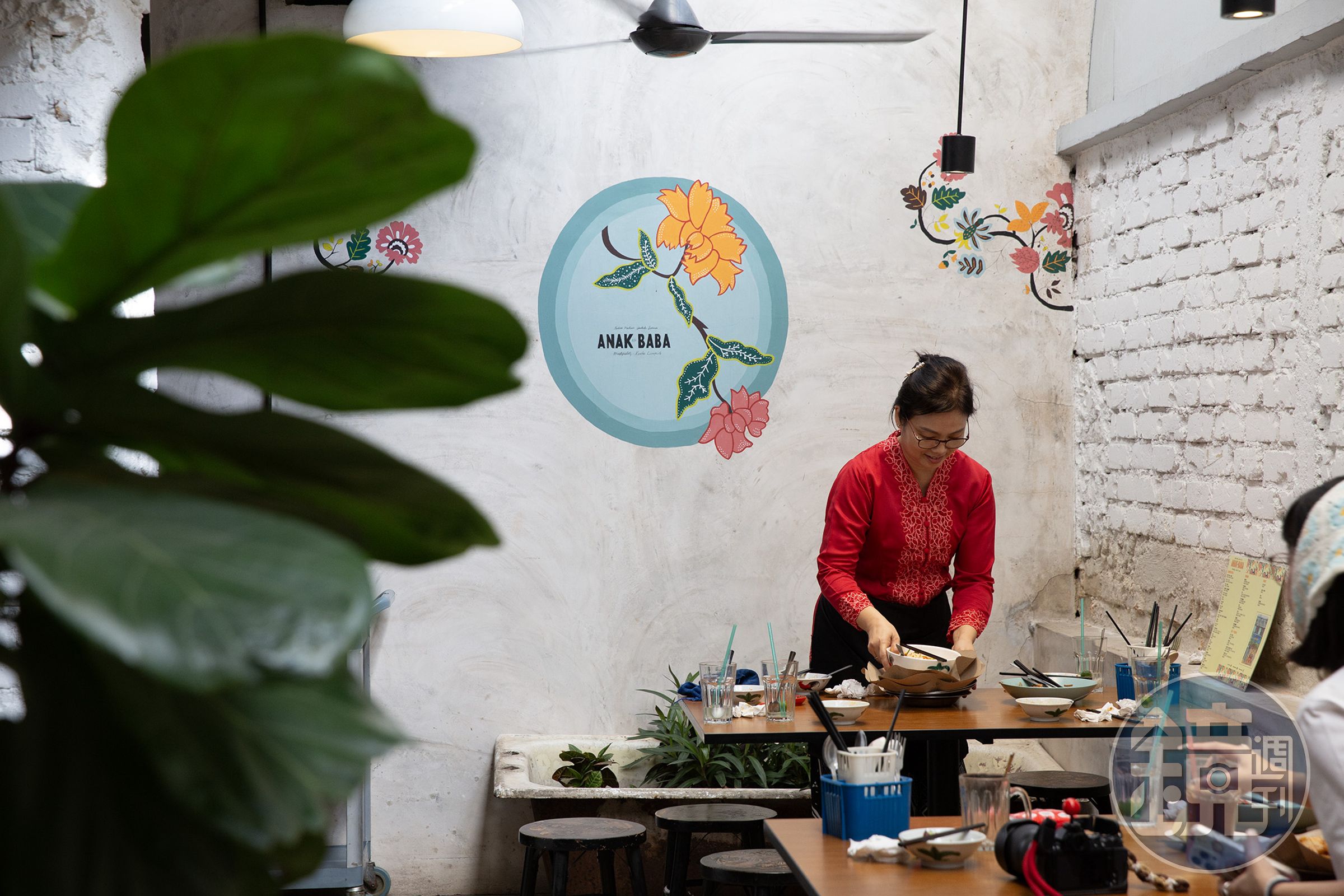 「Anak Baba」,由戰後老屋翻修改裝,保留傳統咖啡店的懷舊氛圍。