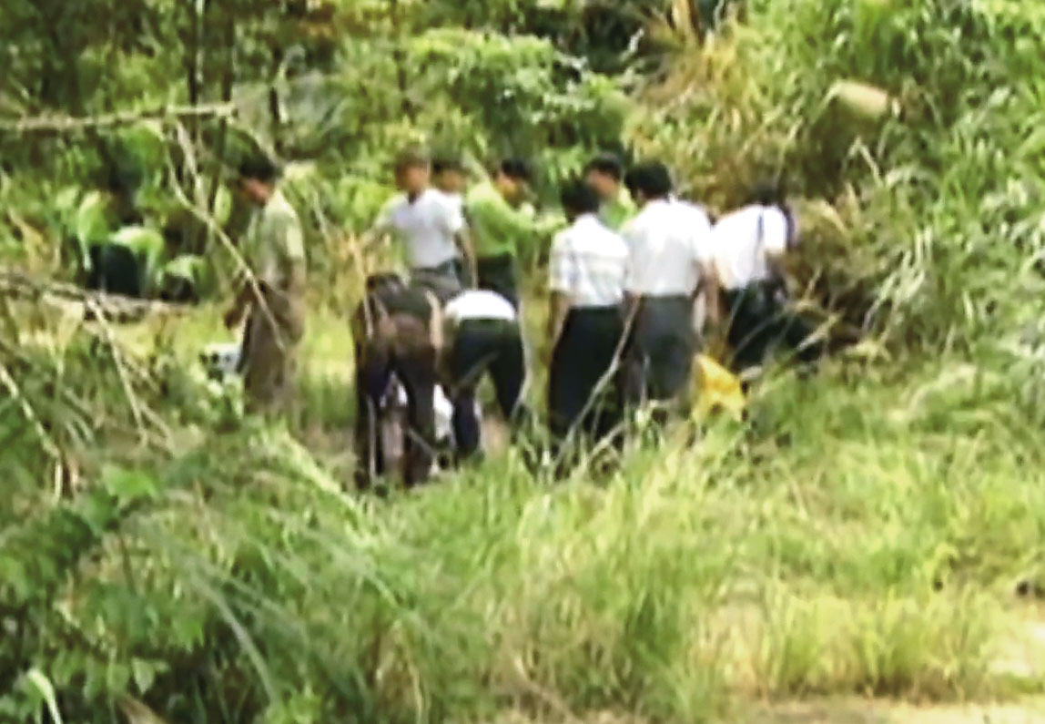 張玉庭在台北內湖與士林交界的山區（圖）將女業務員燒成焦屍。（翻攝東森新聞）