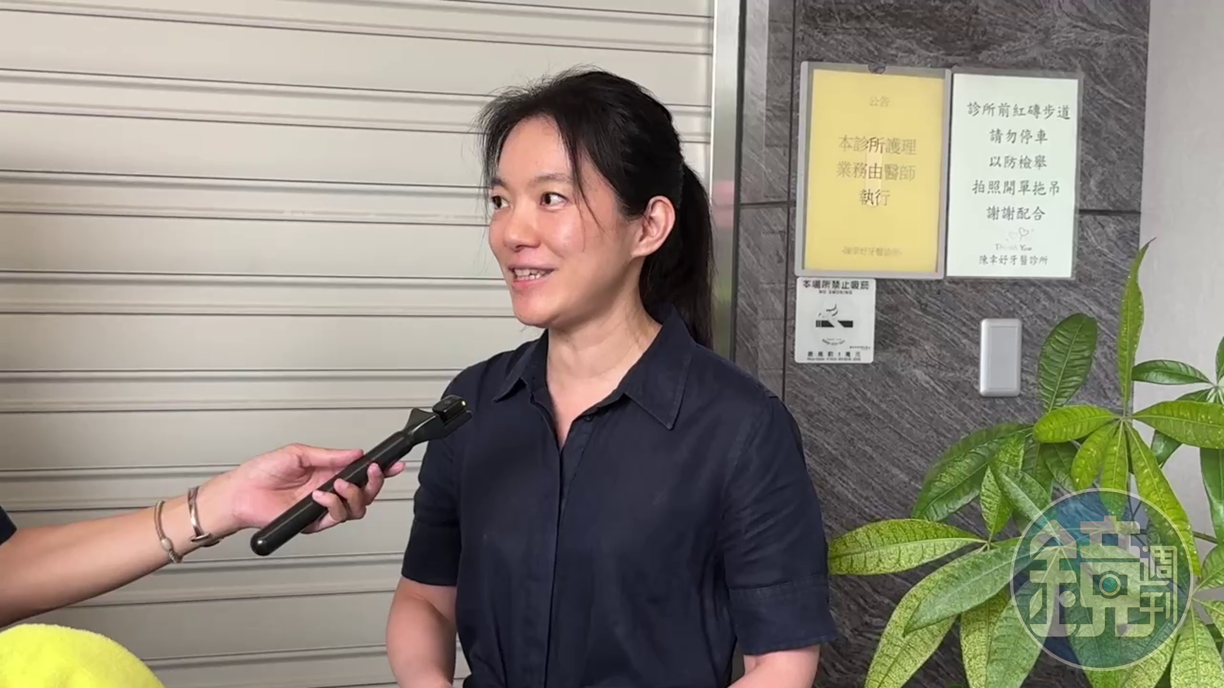 陳幸妤今受訪，談到兒子笑容滿面。
