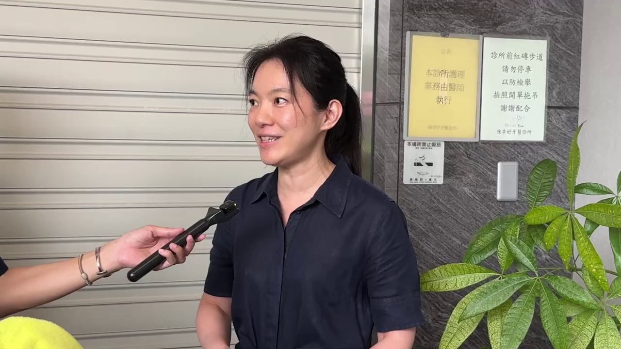 陳幸妤今受訪,談到兒子笑容滿面。