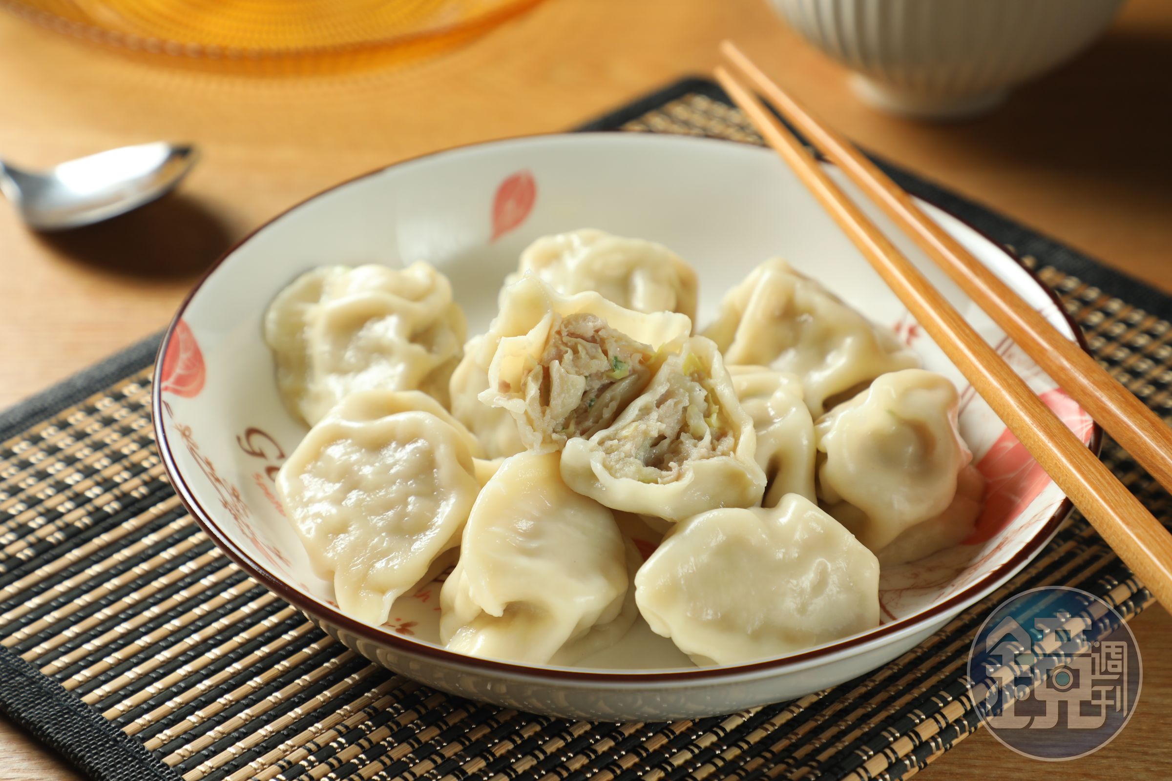 「高麗菜豬肉」清爽可口。（170元／袋，約22～24顆）