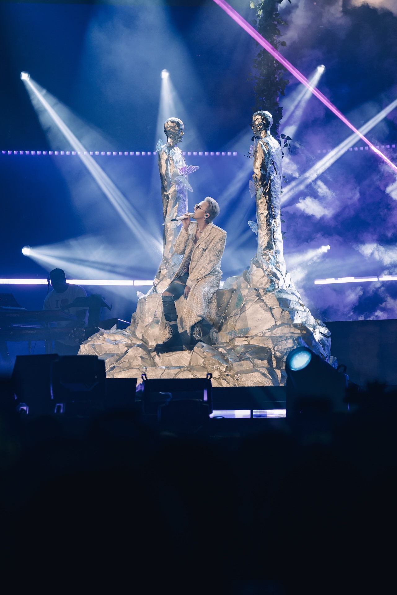 GD台北小巨蛋演唱會進入第二天。（(C) GALAXY CORPORATION提供）