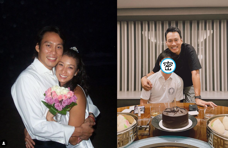 藝人艾力克斯昨在臉書分享與兒子Ryder的合照，透露自己剛結束美國行程便特地搭機趕回台灣，為邁入20歲大關的Ryder慶祝生日。（翻攝自臉書）
