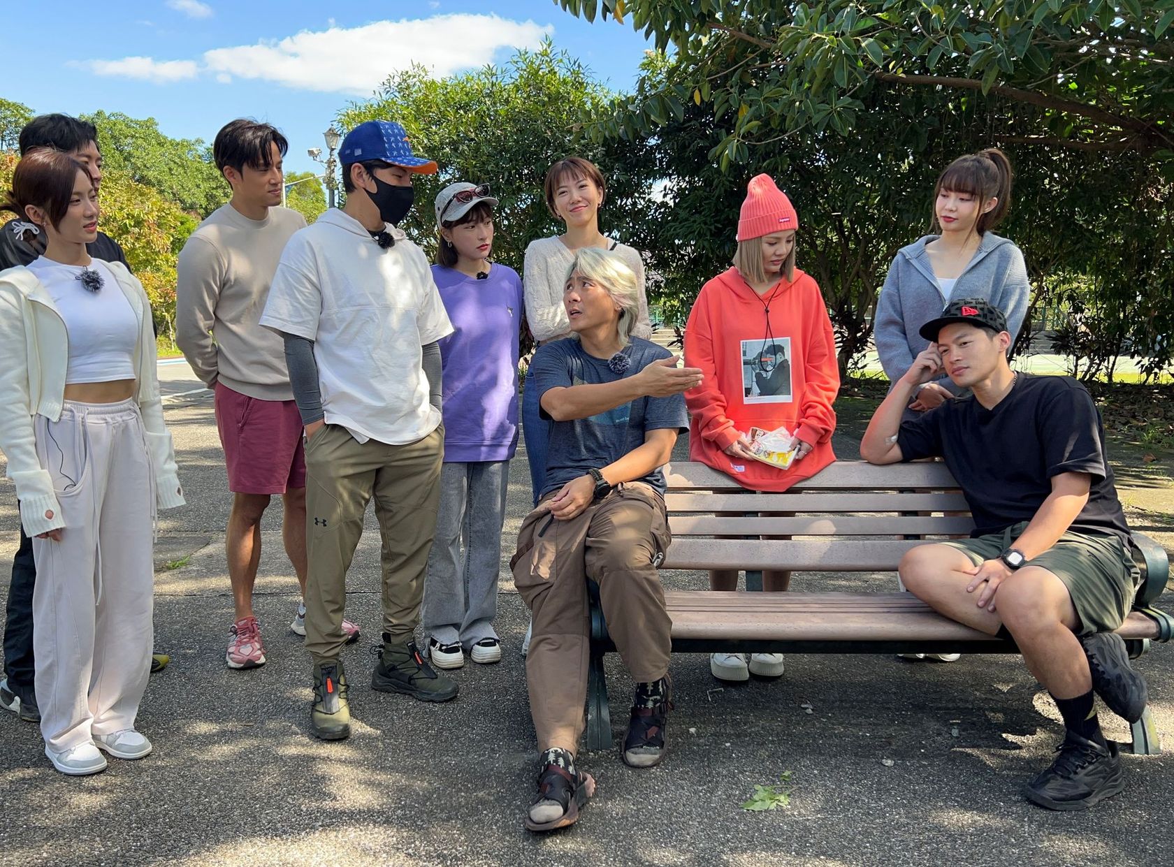 《飢餓遊戲》出外景出現來賓身體出狀況。（中視提供）