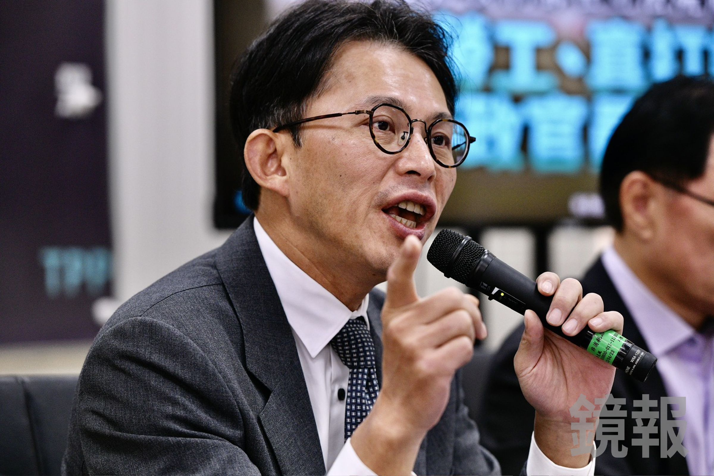 民眾黨主席黃國昌限時24小時要賴清德道歉，賴清德沒有回應，民眾黨今遞狀提告。（鏡報李智為）