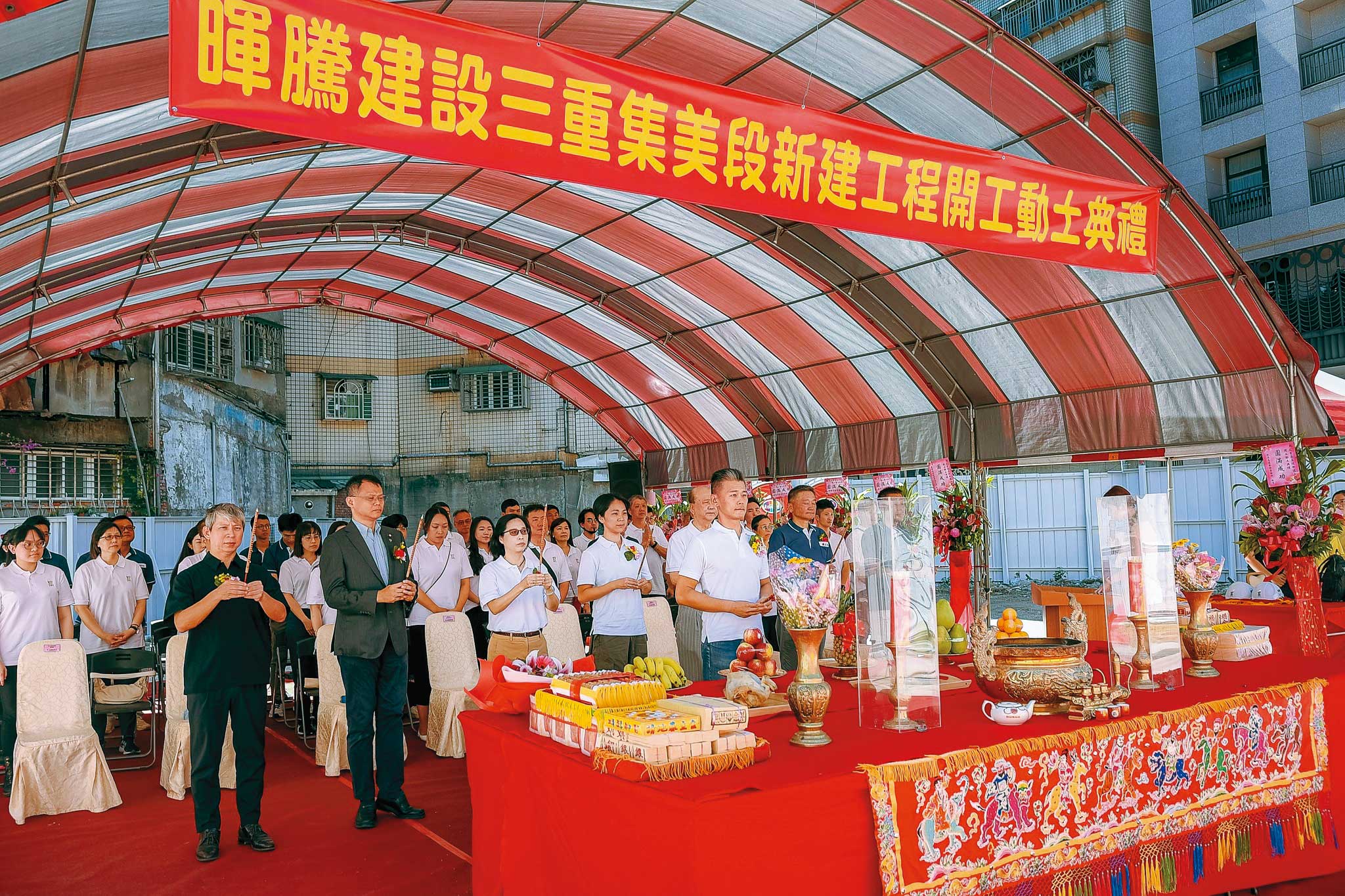 林鴻璋成立的暉騰建設，以興建精品住宅聞名。（翻攝暉騰建設臉書）