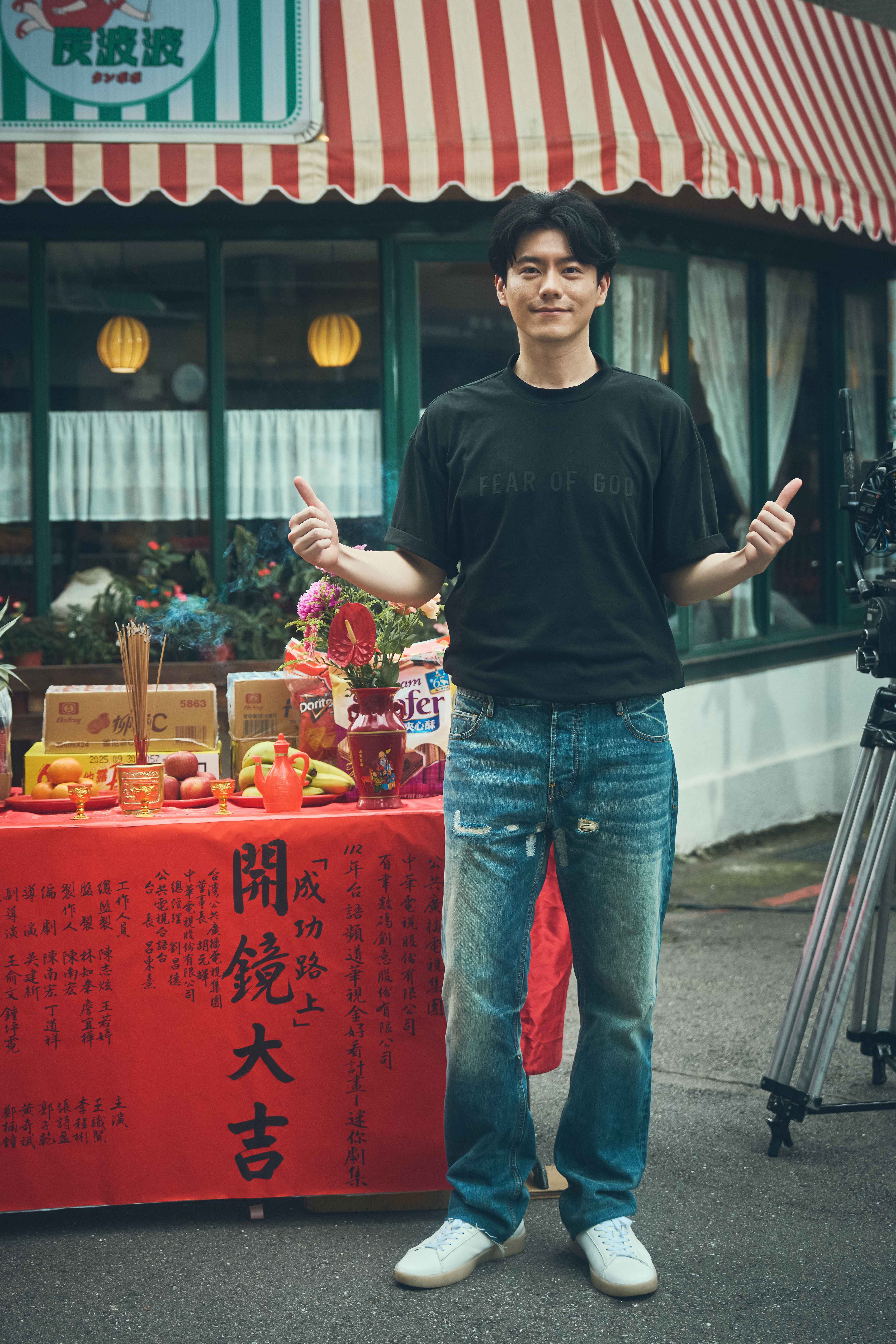 李程斌去年拿下金鐘獎迷你劇集最佳男主角。(華視提供)